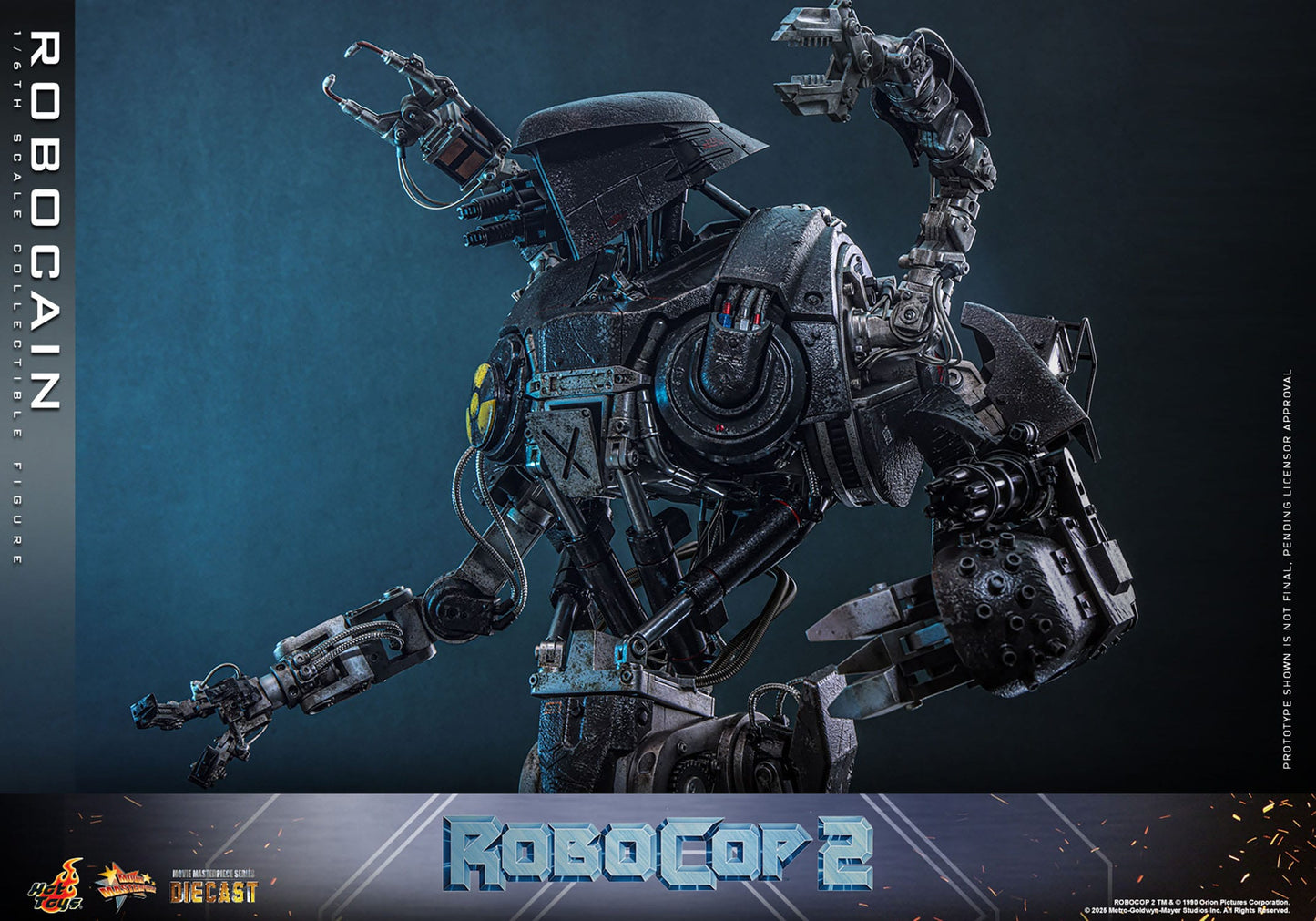 Hot Toys - Robocop 2 Movie Masterpiece Diecast - RoboCain