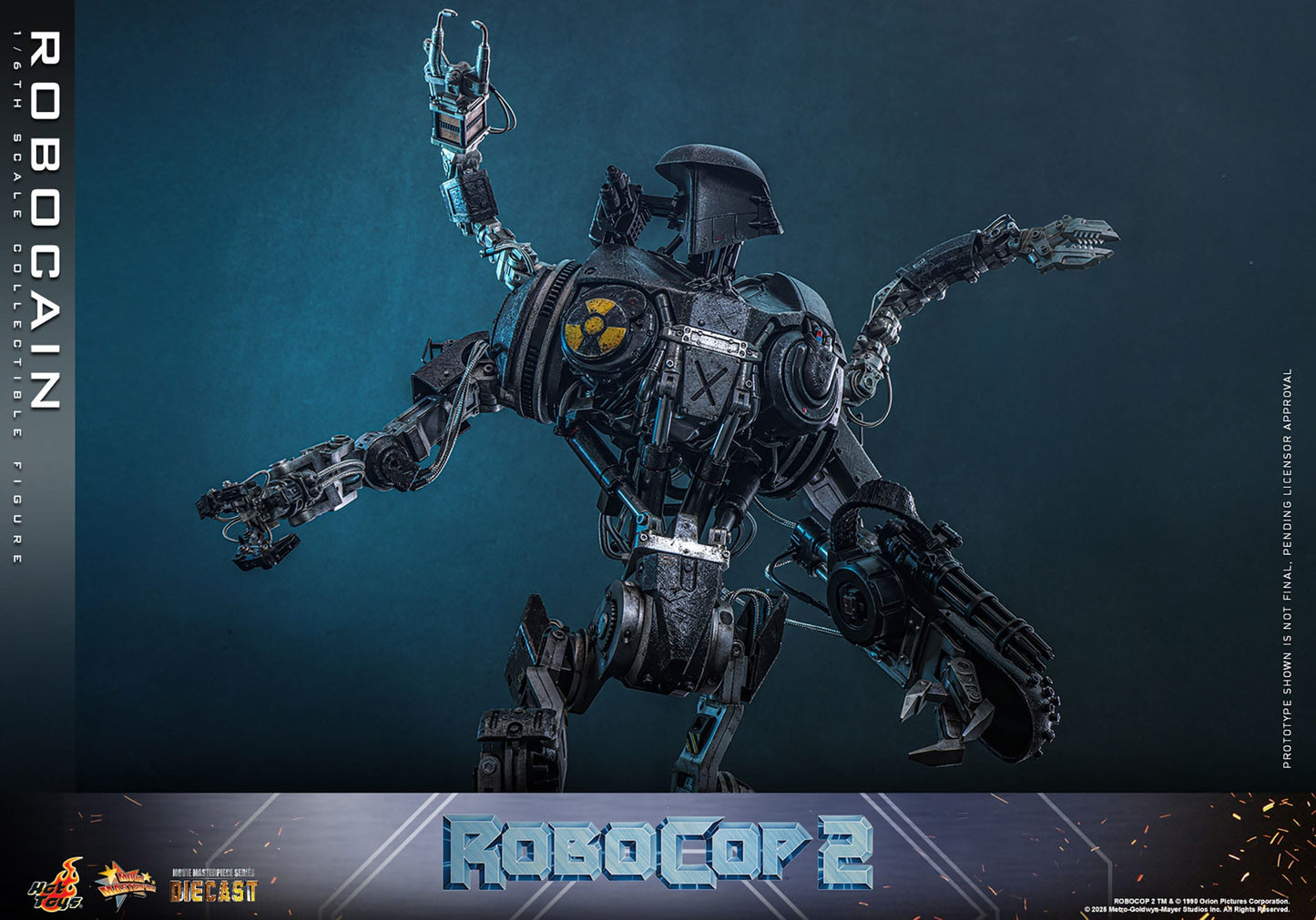 Hot Toys - Robocop 2 Movie Masterpiece Diecast - RoboCain