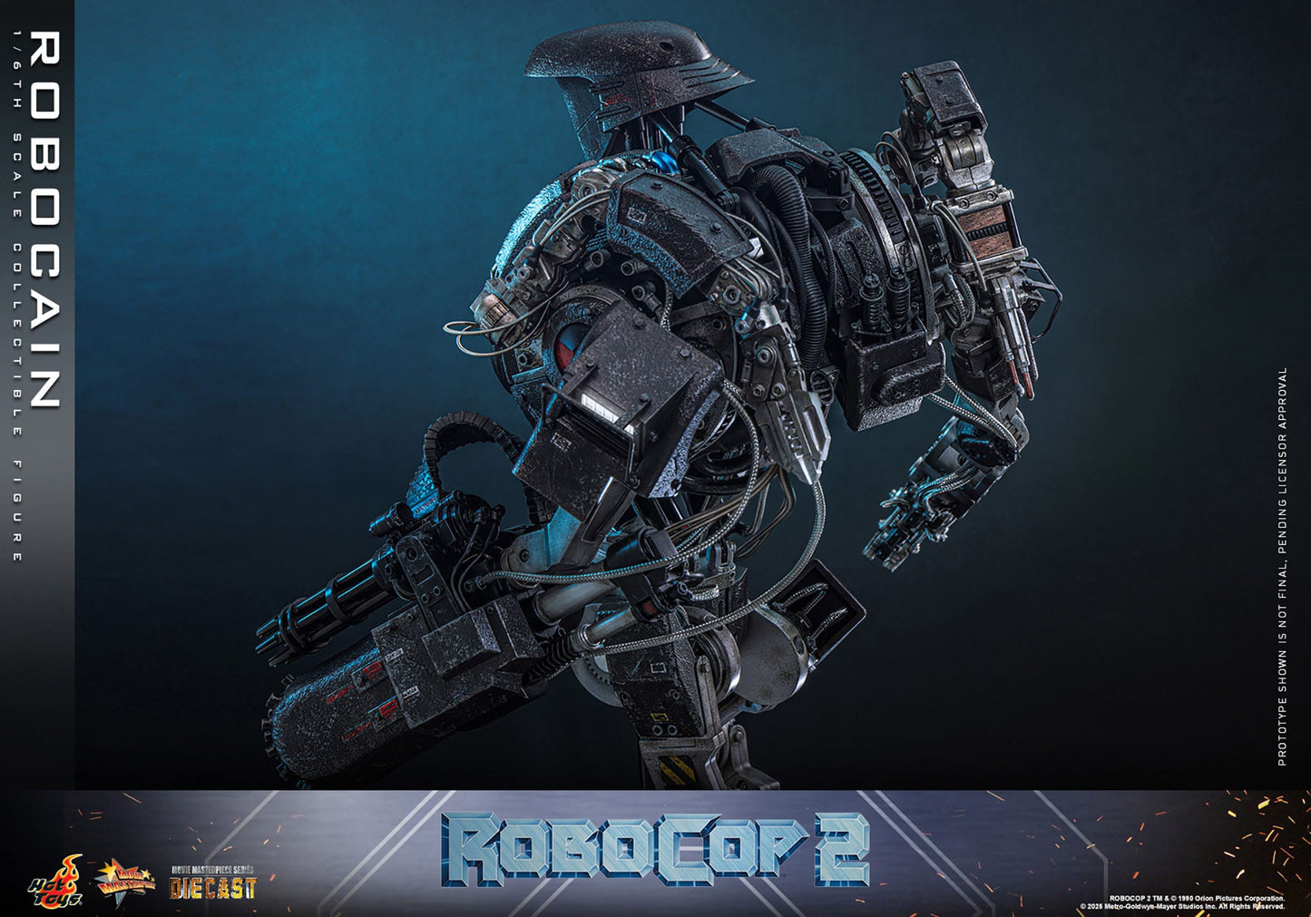 Hot Toys - Robocop 2 Movie Masterpiece Diecast - RoboCain