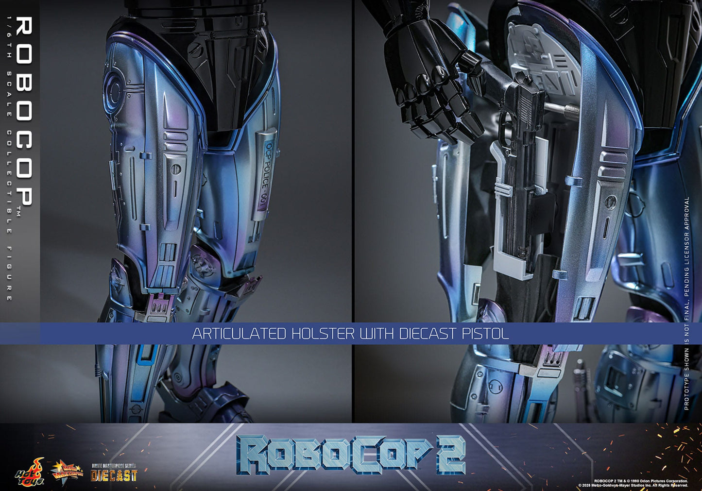Hot Toys - Robocop 2 Movie Masterpiece Diecast - Robocop