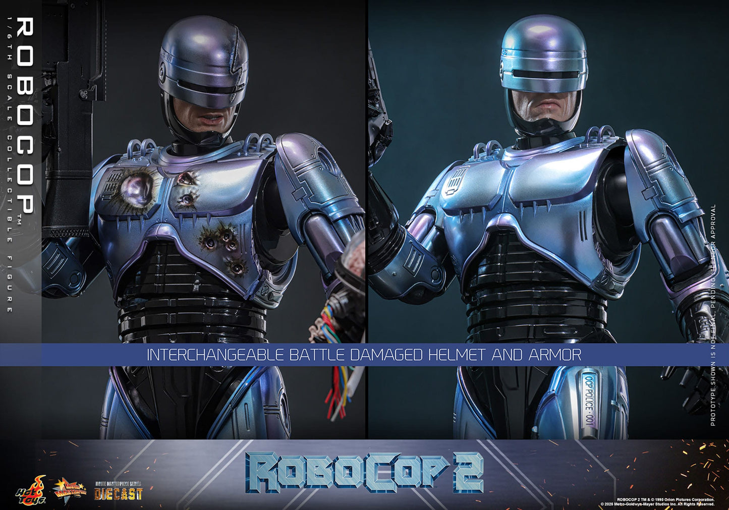 Hot Toys - Robocop 2 Movie Masterpiece Diecast - Robocop