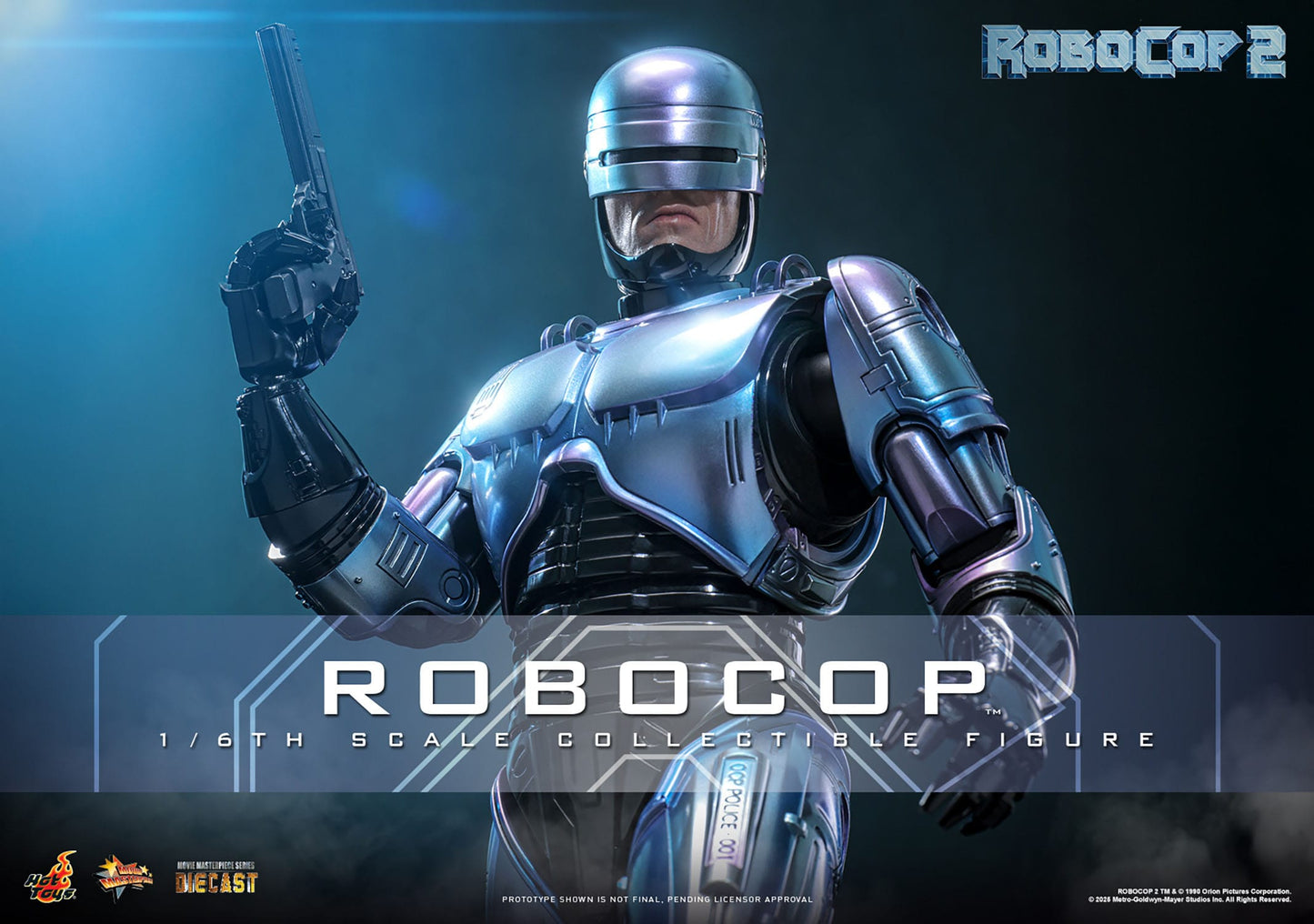 Hot Toys - Robocop 2 Movie Masterpiece Diecast - Robocop