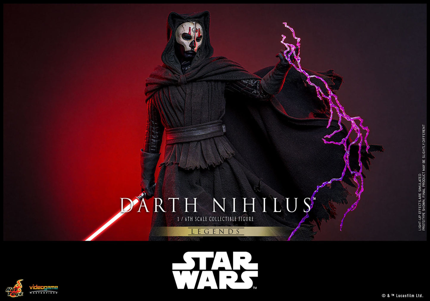 Hot Toys - Star Wars - Darth Nihilus 1/6 - 31 cm