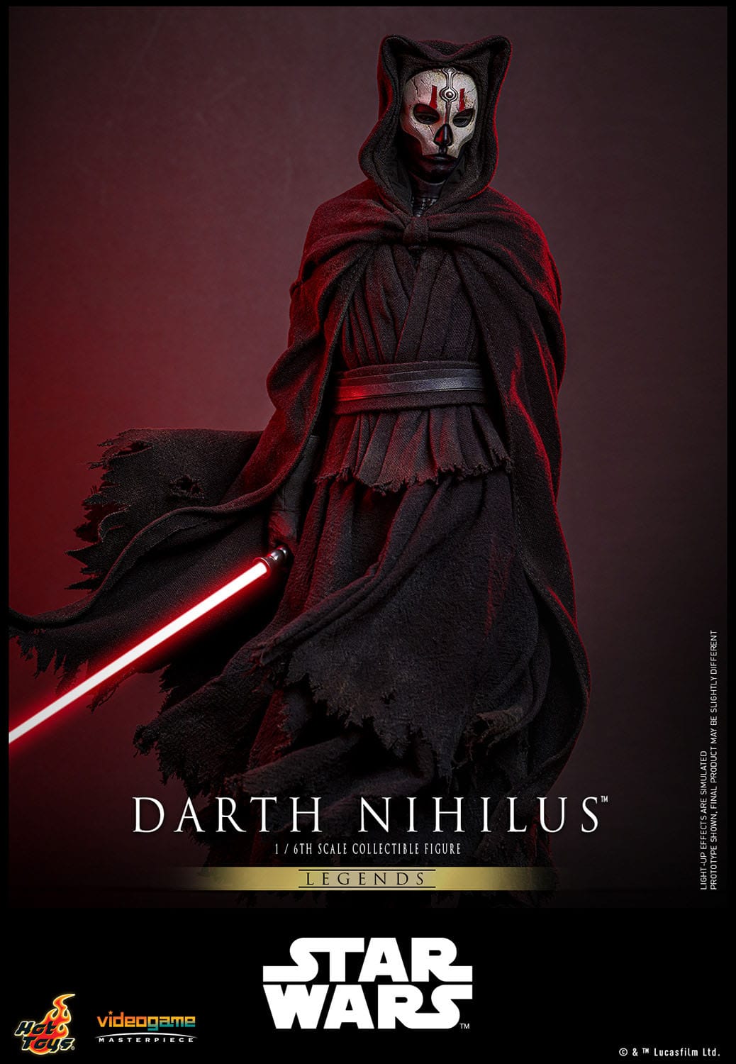 Hot Toys - Star Wars - Darth Nihilus 1/6 - 31 cm