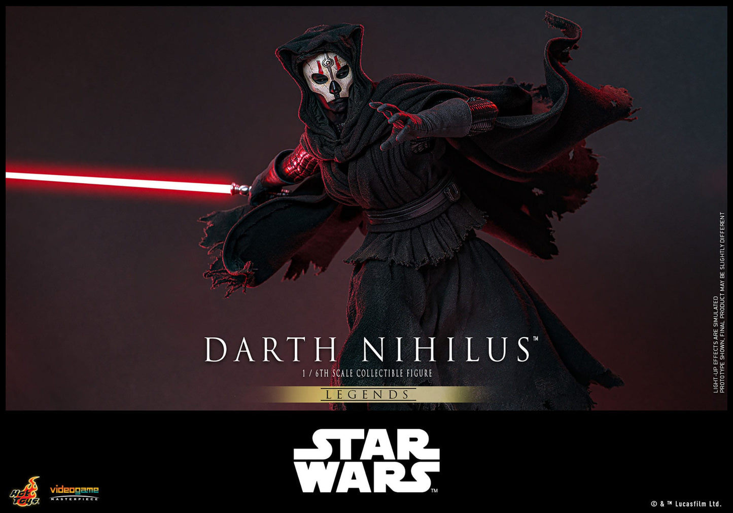 Hot Toys - Star Wars - Darth Nihilus 1/6 - 31 cm