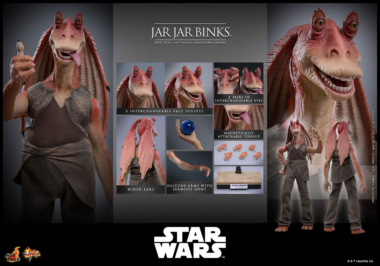 Hot Toys - Star Wars - Jar Jar Binks