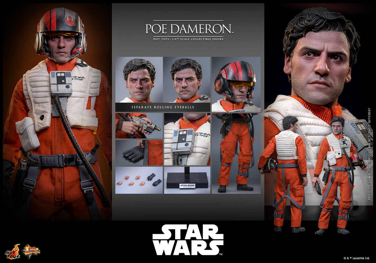 Hot Toys - Star Wars - Poe Dameron