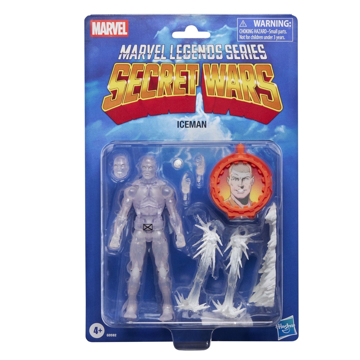 ICEMAN FIGURA 15 CM SECRET WARS MARVEL LEGENDS SERIES