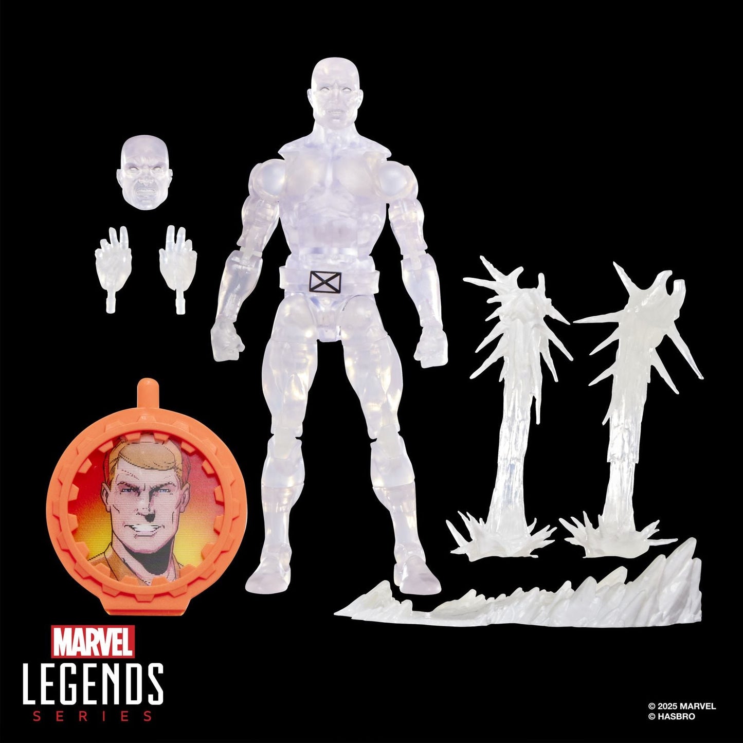 ICEMAN FIGURA 15 CM SECRET WARS MARVEL LEGENDS SERIES