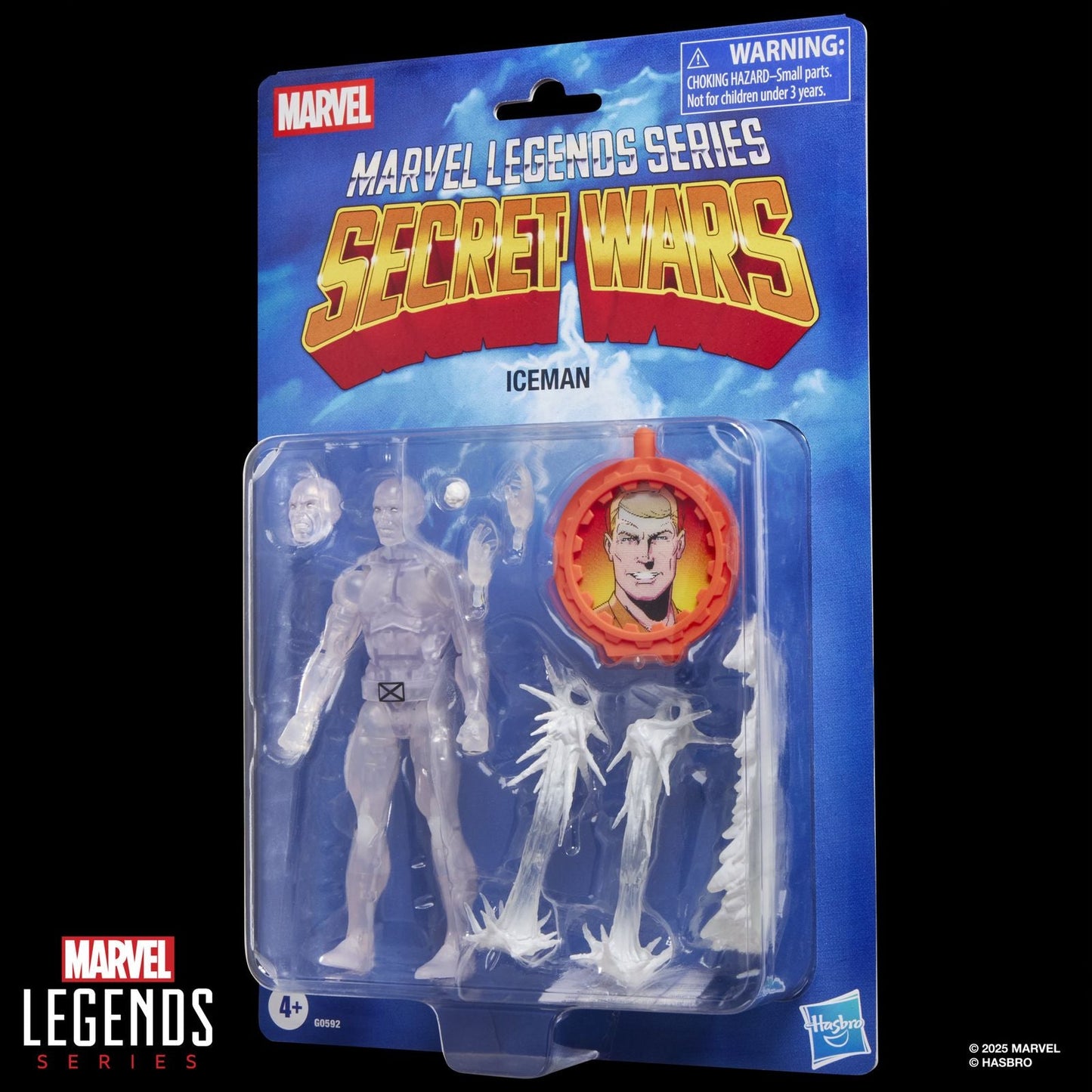 ICEMAN FIGURA 15 CM SECRET WARS MARVEL LEGENDS SERIES