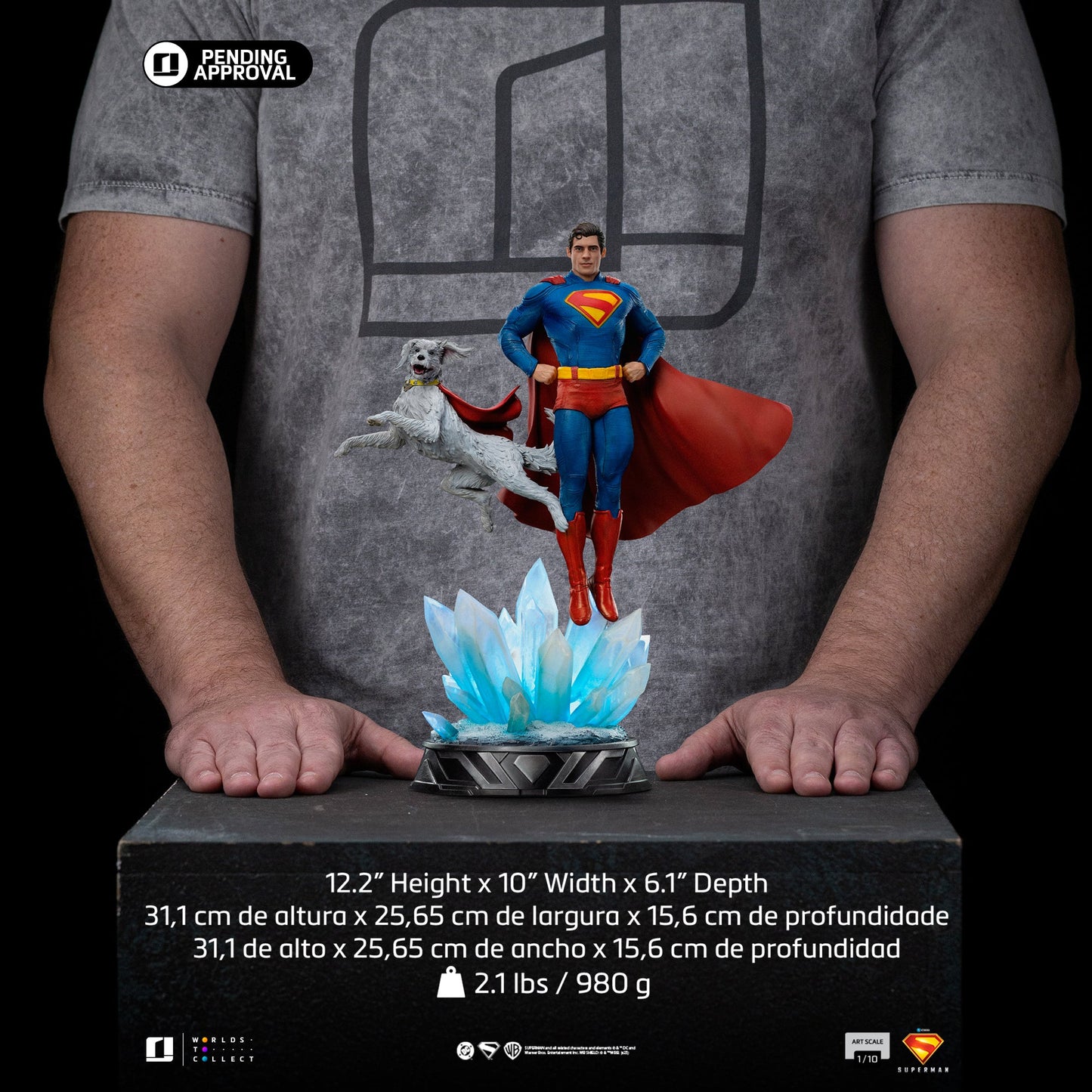Iron Studios - DC - Superman: Legacy - Superman and Krypto
