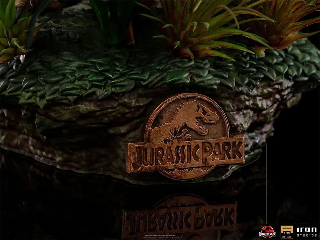 Iron Studios - Jurassic Park - Estatua 1/10 Art Scale Just The Two Raptors