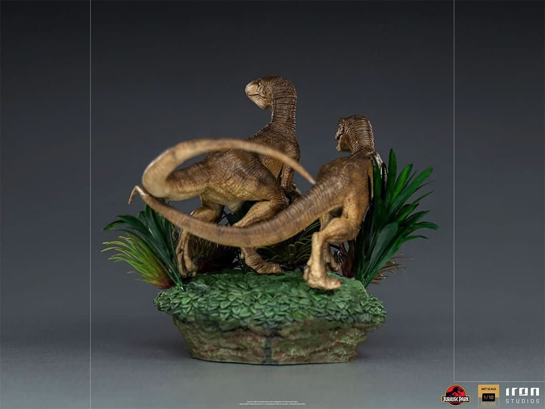 Iron Studios - Jurassic Park - Estatua 1/10 Art Scale Just The Two Raptors