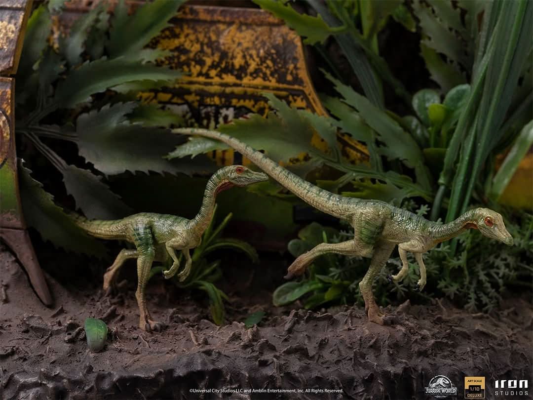 Iron Studios - Jurassic World: Fallen Kingdom - Estatua 1/10 Art Scale Blue Deluxe