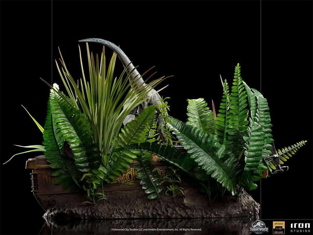 Iron Studios - Jurassic World: Fallen Kingdom - Estatua 1/10 Art Scale Blue Deluxe