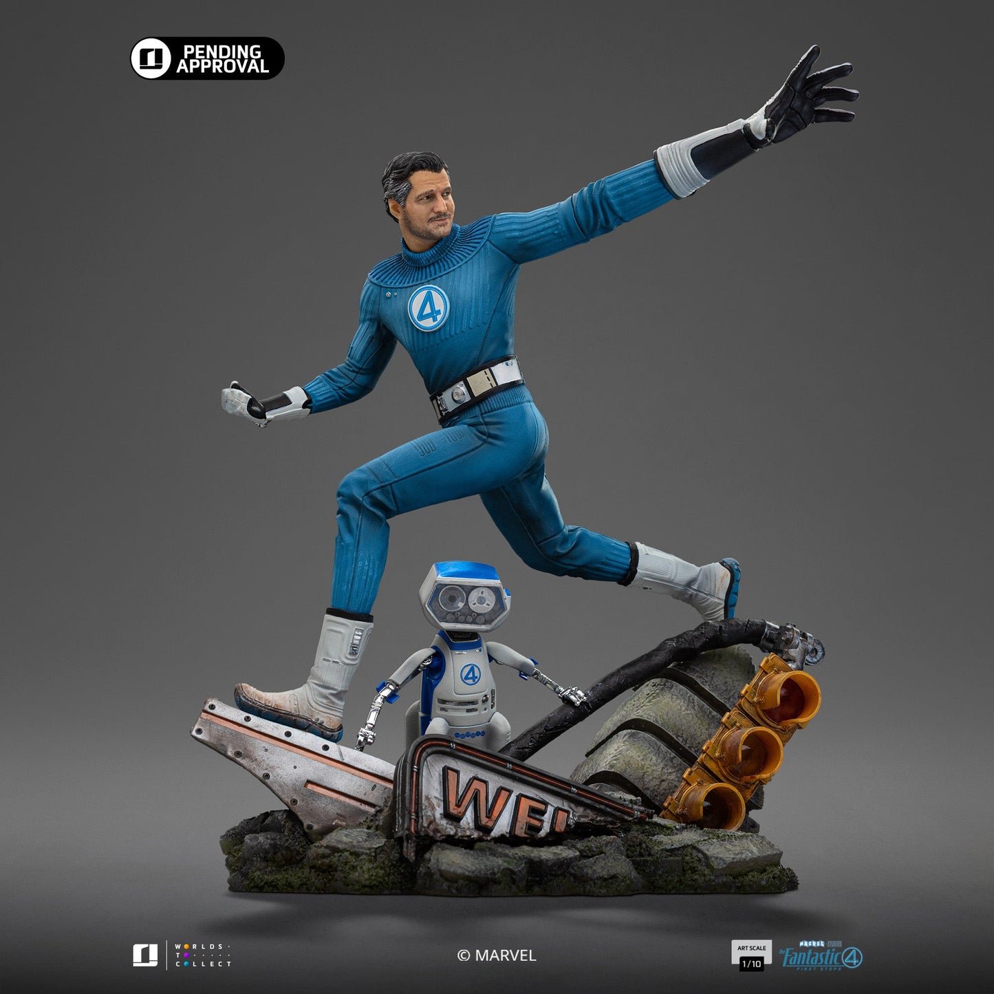 Iron Studios - Marvel - The Fantastic Four: First Steps - Mister Fantastic