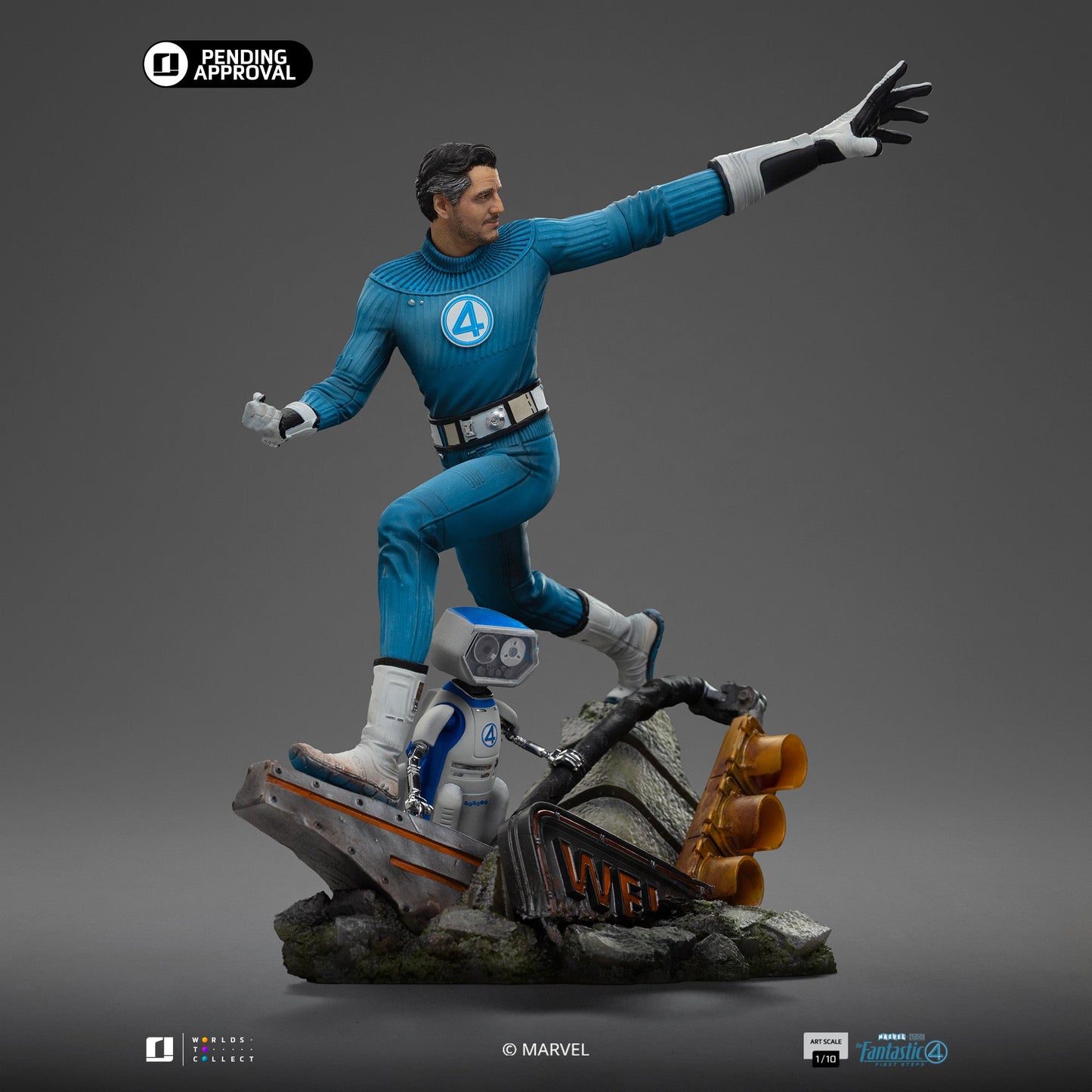 Iron Studios - Marvel - The Fantastic Four: First Steps - Mister Fantastic