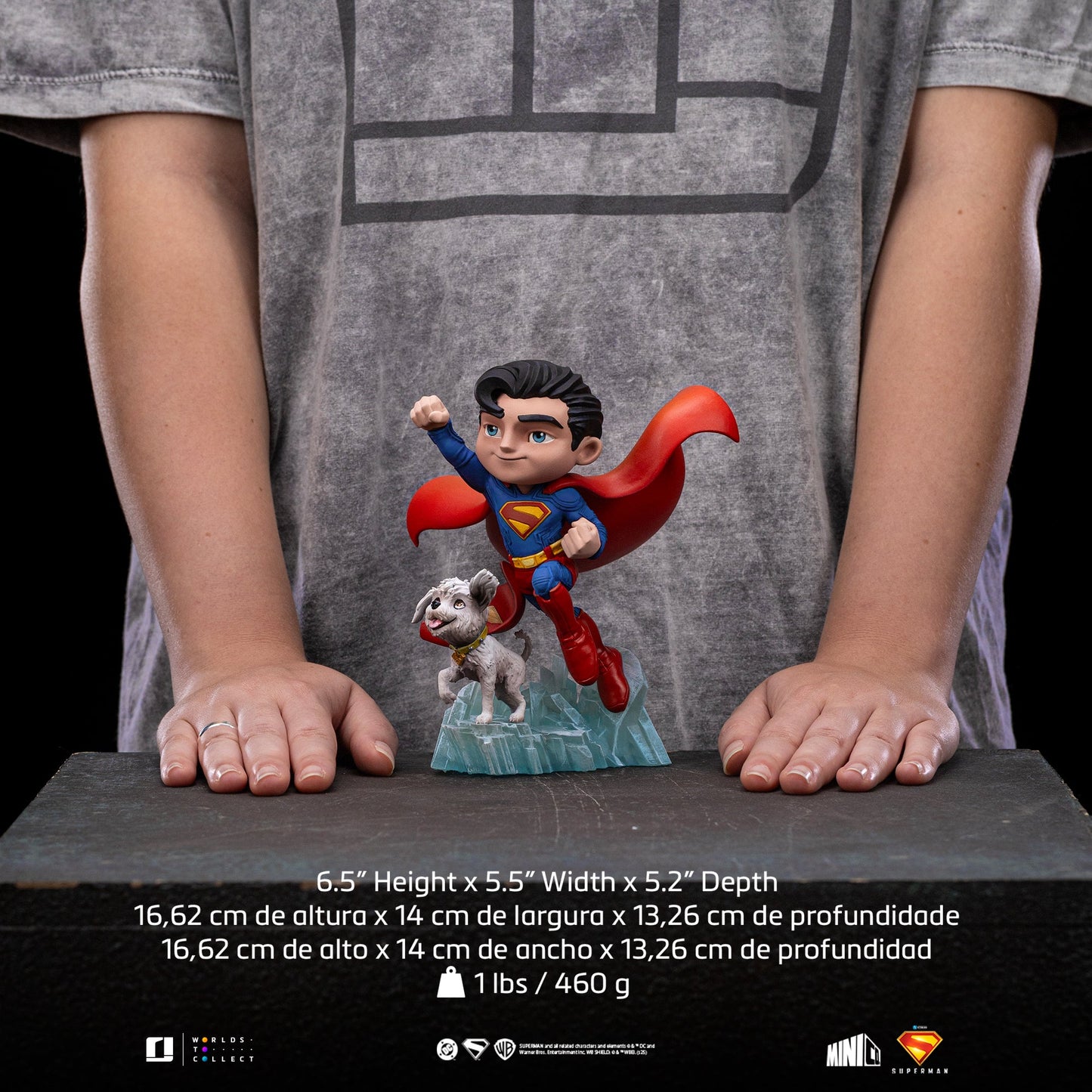 Iron Studios - Minico - DC - Superman: Legacy - Superman and Krypto