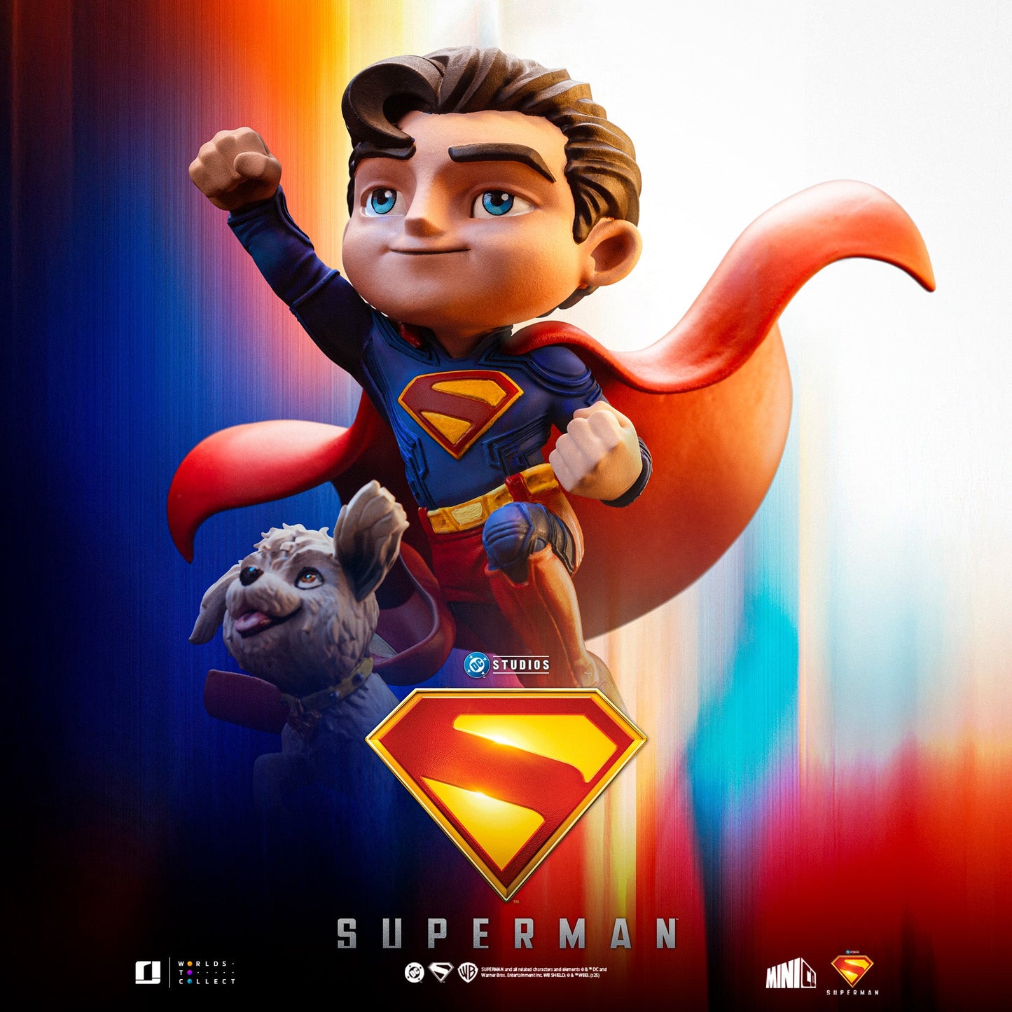 Iron Studios - Minico - DC - Superman: Legacy - Superman and Krypto