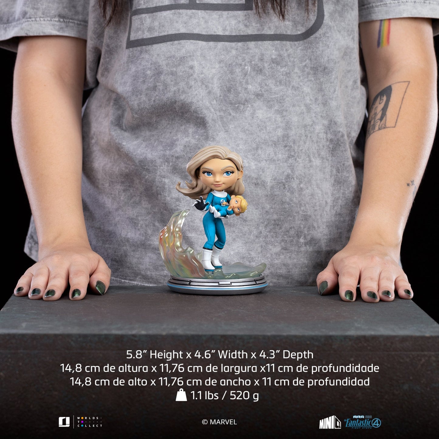 Iron Studios - Minico - Marvel - The Fantastic Four: First Steps - Invisible Woman