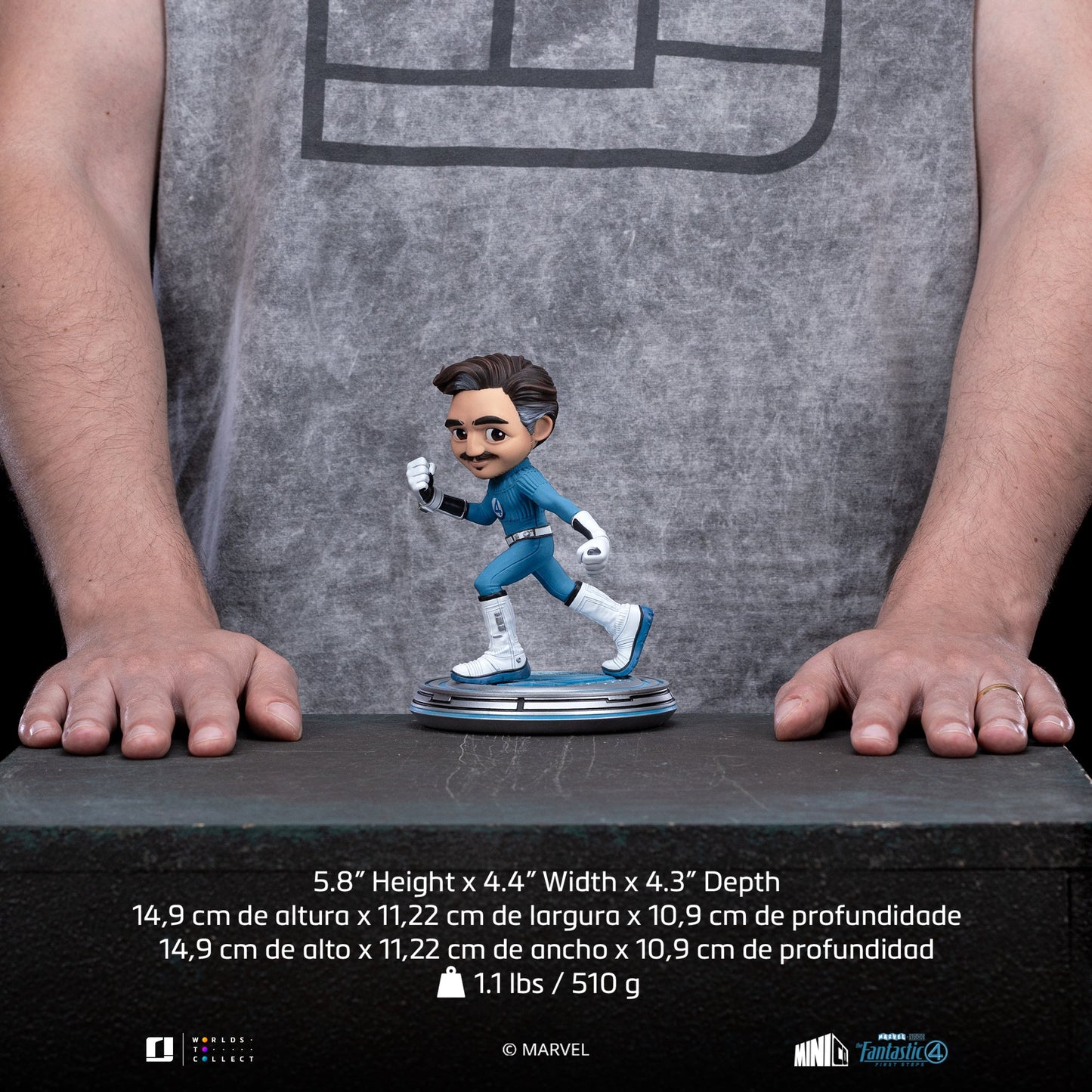 Iron Studios - Minico - Marvel - The Fantastic Four: First Steps - Mister Fantastic