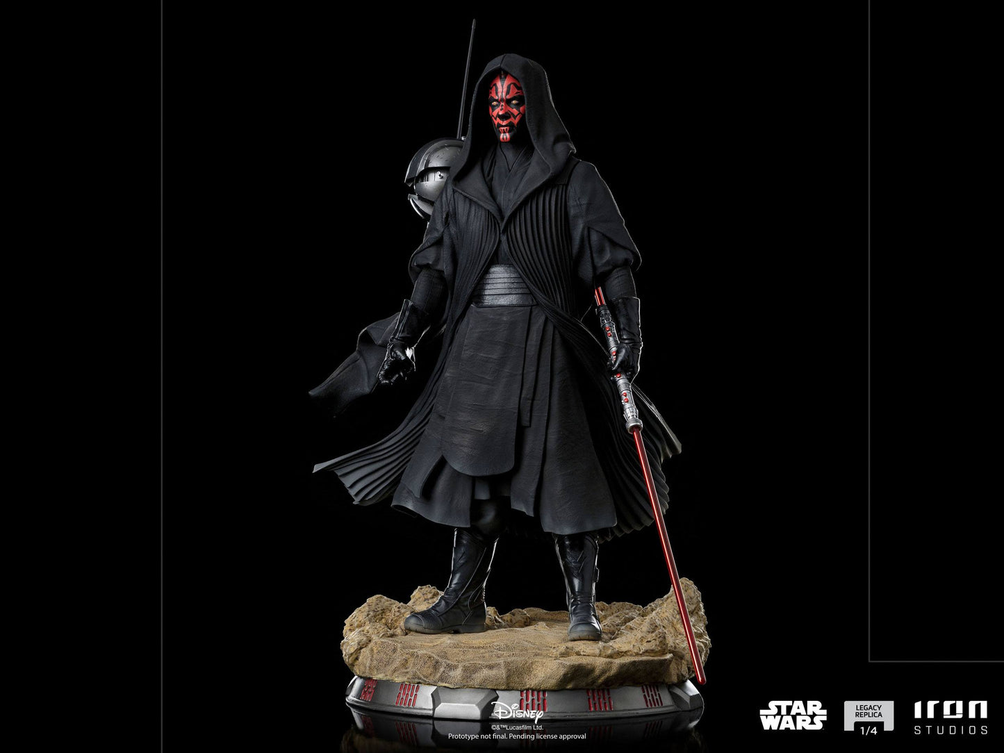 Iron Studios - Star Wars - Legacy Replica 1/4 - Statue Darth Maul