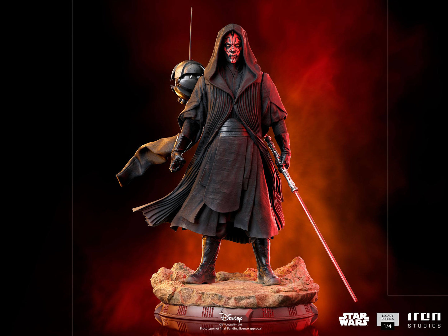 Iron Studios - Star Wars - Legacy Replica 1/4 - Statue Darth Maul