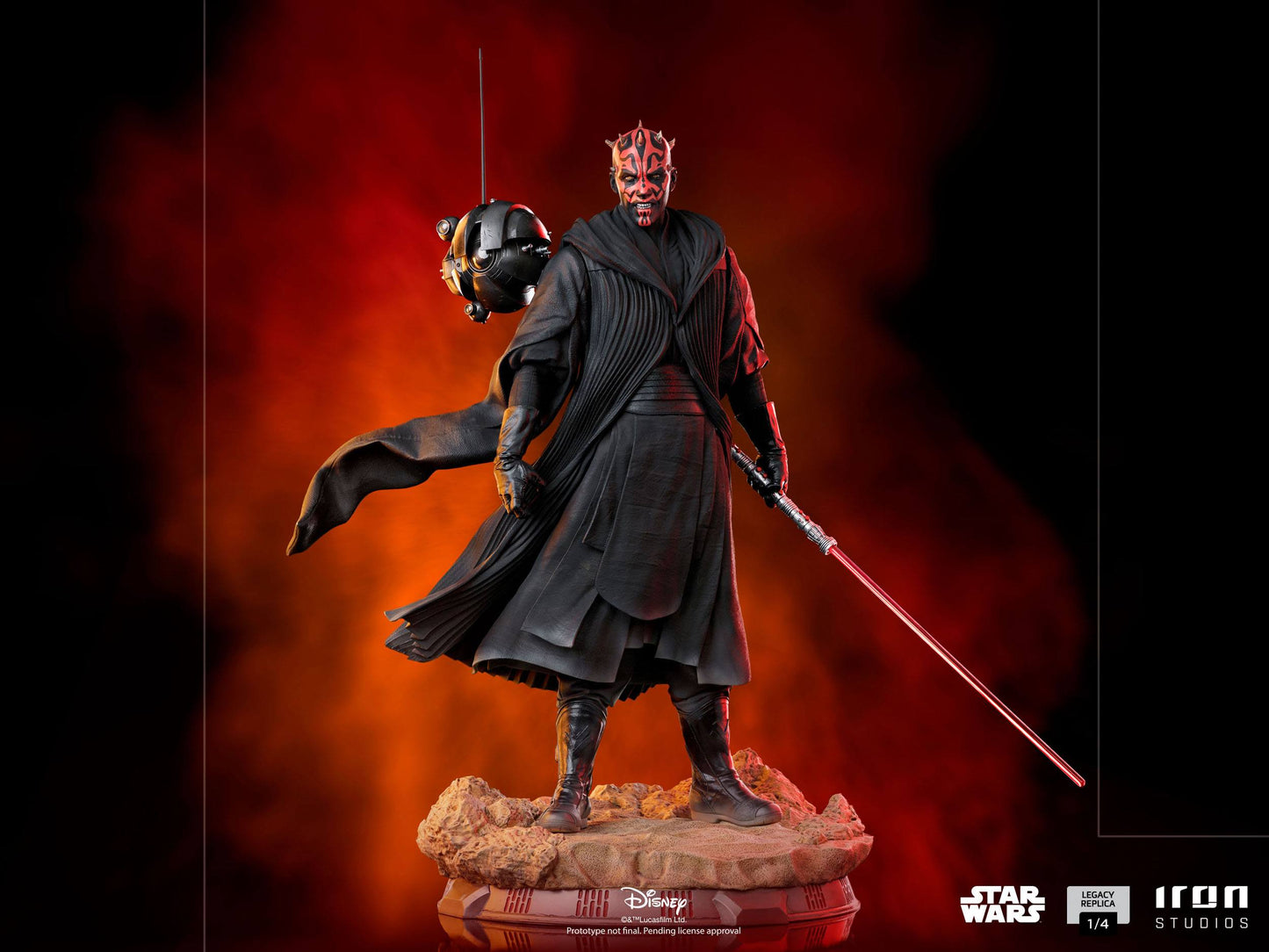 Iron Studios - Star Wars - Legacy Replica 1/4 - Statue Darth Maul