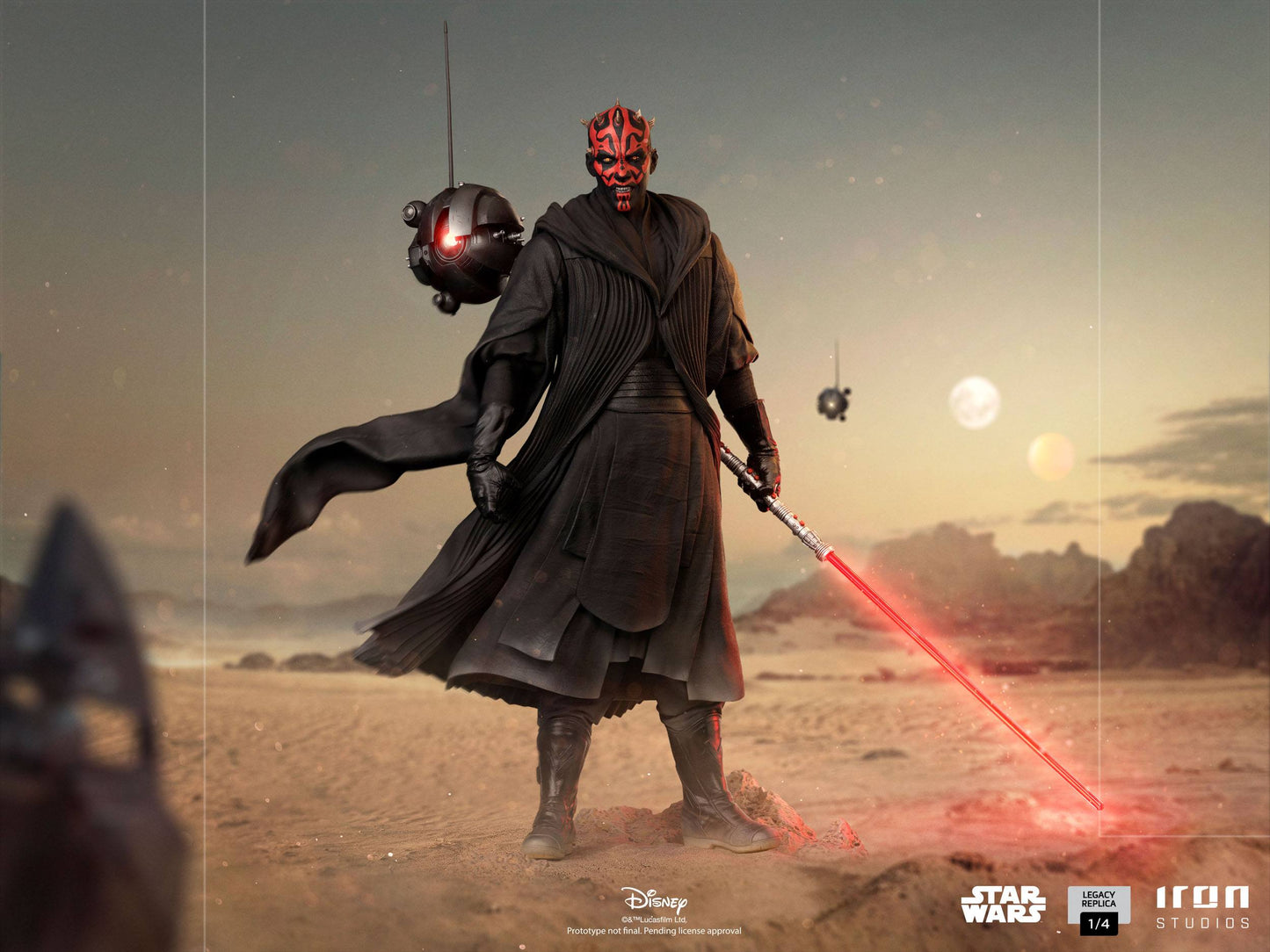 Iron Studios - Star Wars - Legacy Replica 1/4 - Statue Darth Maul