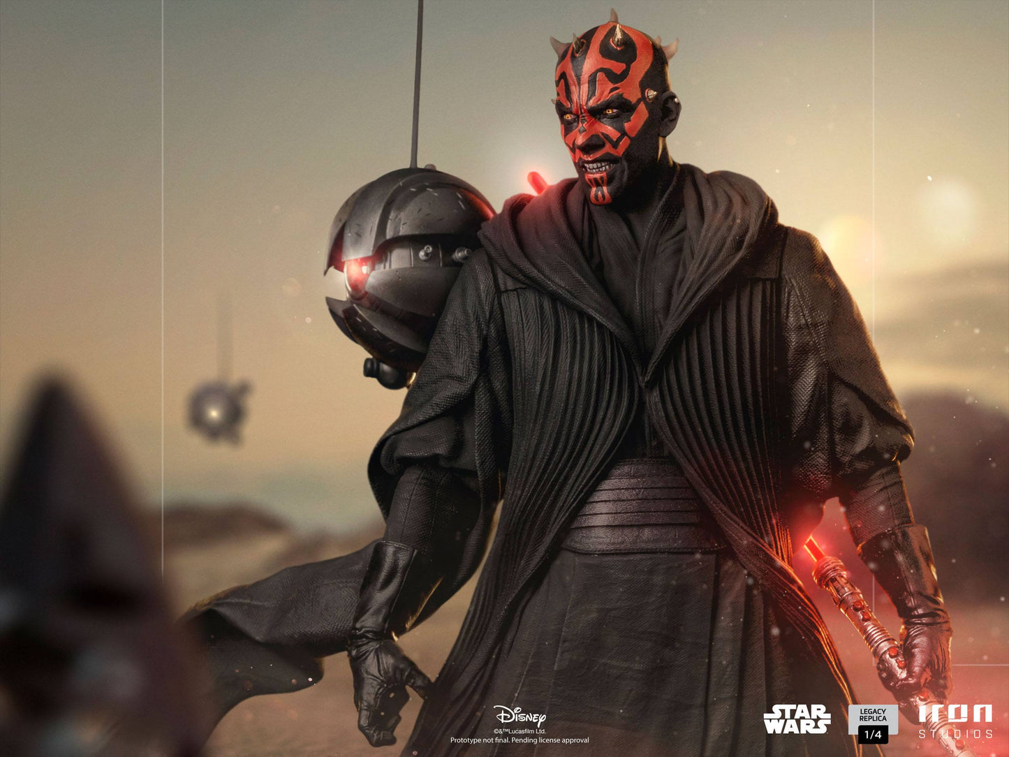 Iron Studios - Star Wars - Legacy Replica 1/4 - Statue Darth Maul