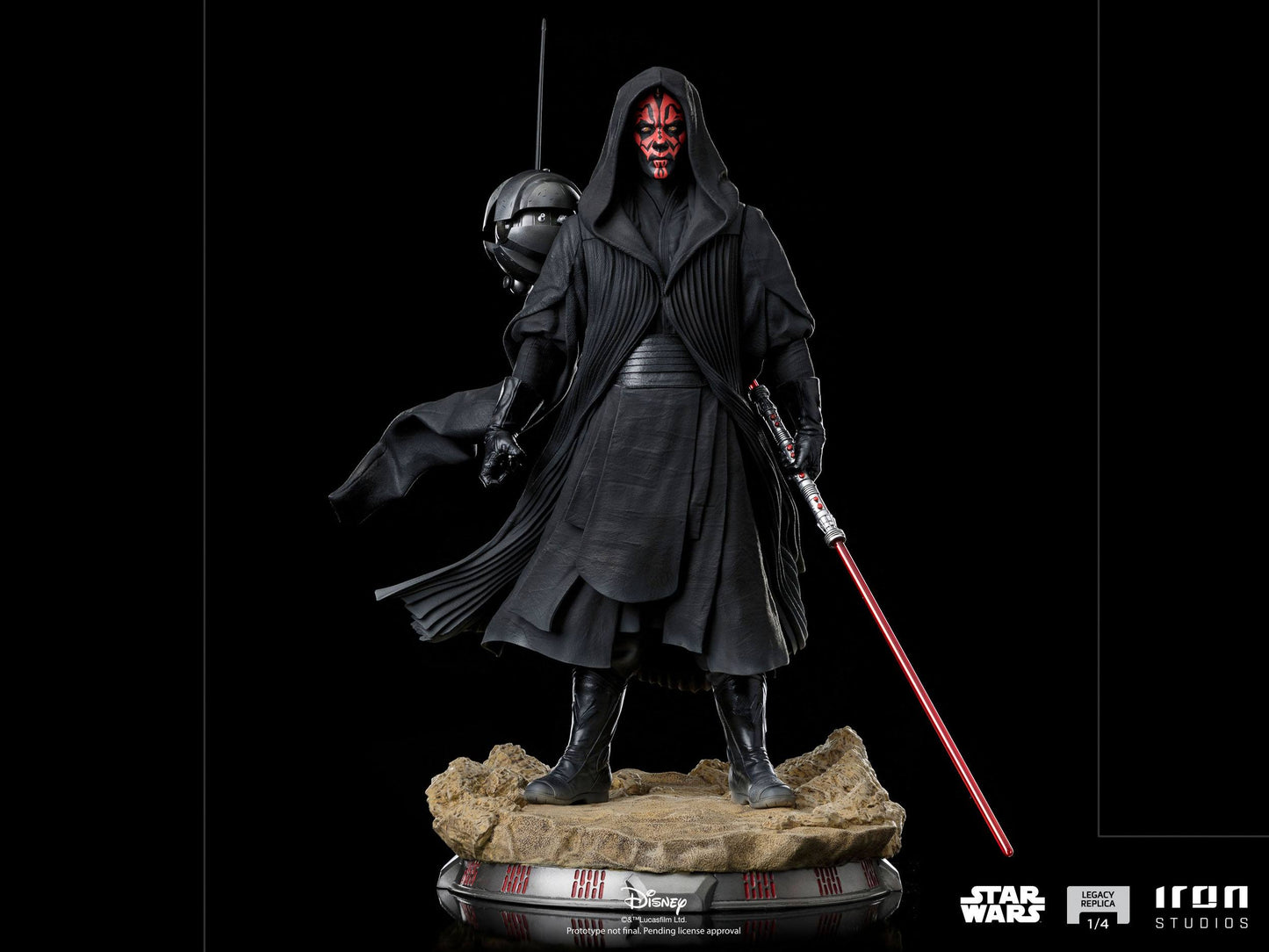 Iron Studios - Star Wars - Legacy Replica 1/4 - Statue Darth Maul