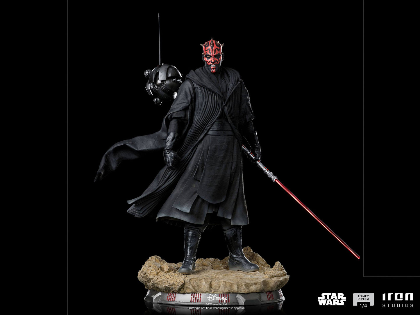Iron Studios - Star Wars - Legacy Replica 1/4 - Statue Darth Maul