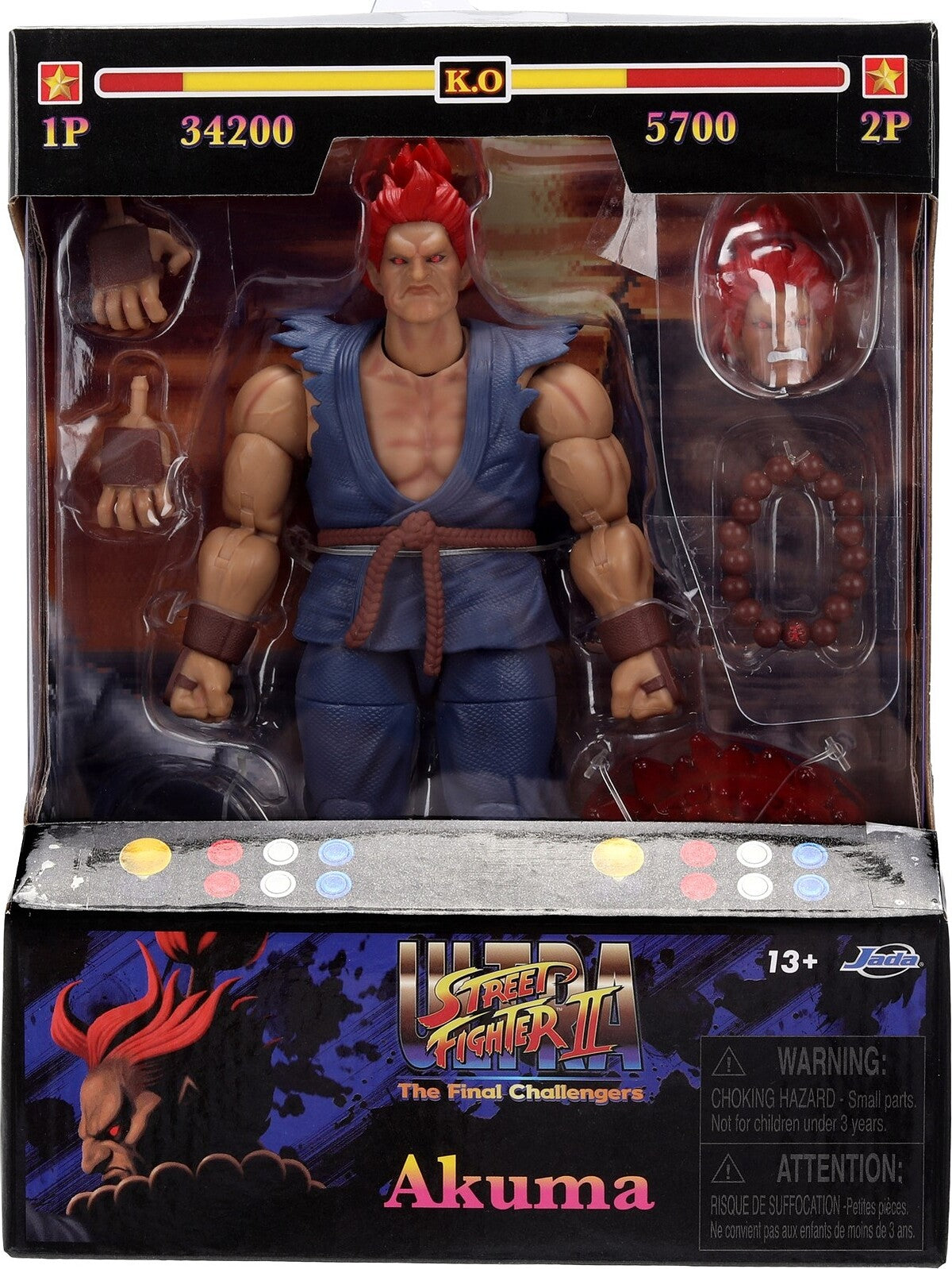 Ultra Street Fighter II: The Final Challengers Figura 1/12 Akuma 15 cm