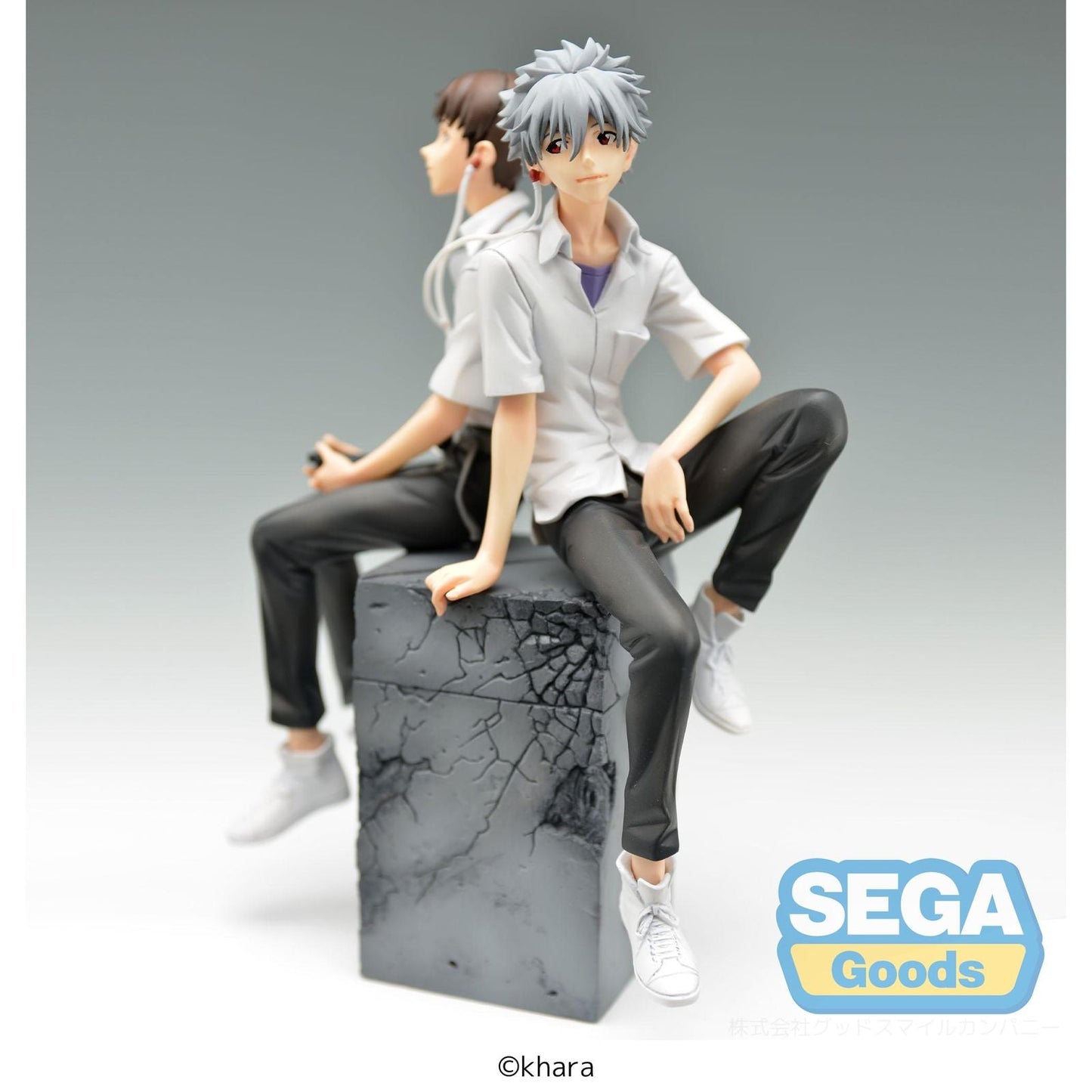 KAWORU NAGISA KAWORU VERSION FIGURA 17 CM REBUILD OF EVANGELION VIGNETTEUM