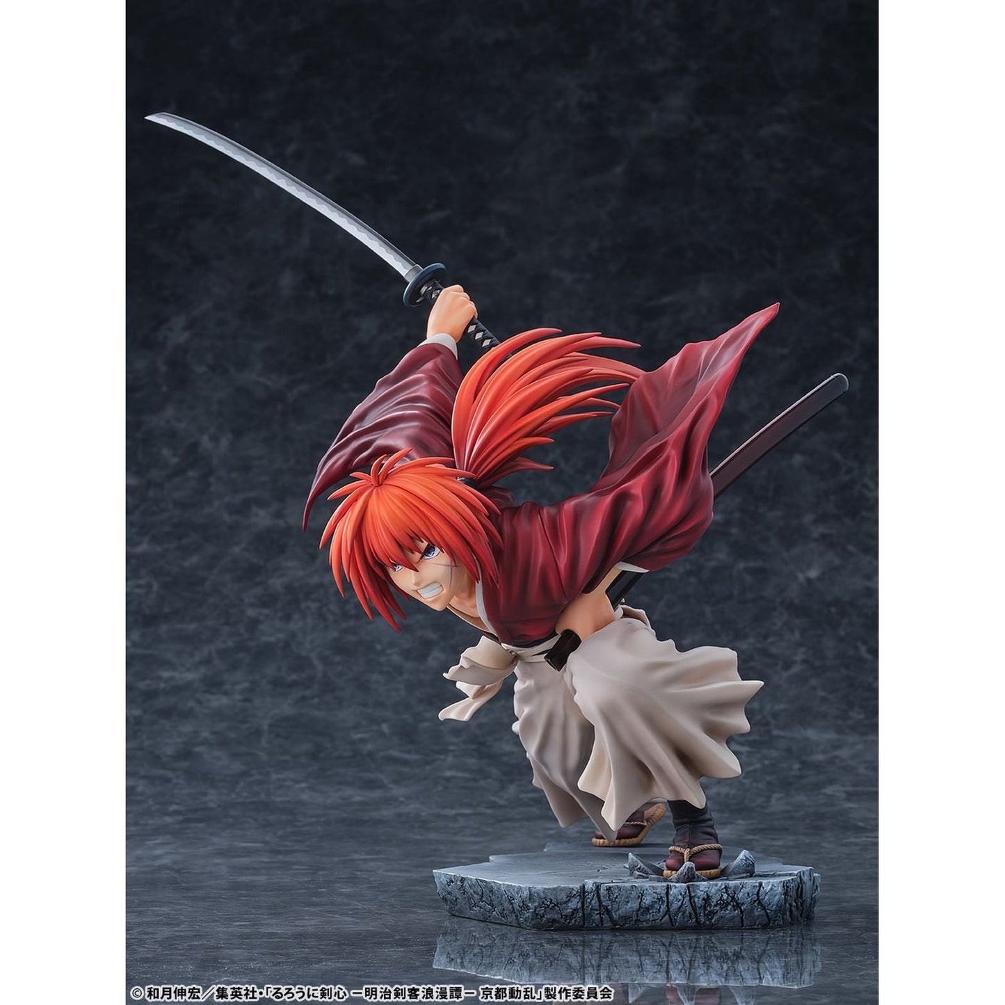 KENSHIN HIMURA AMAKAKERU RYU NO HIRAMEKI VERSION ESTATUA 25 CM RUROUNI KENSHIN