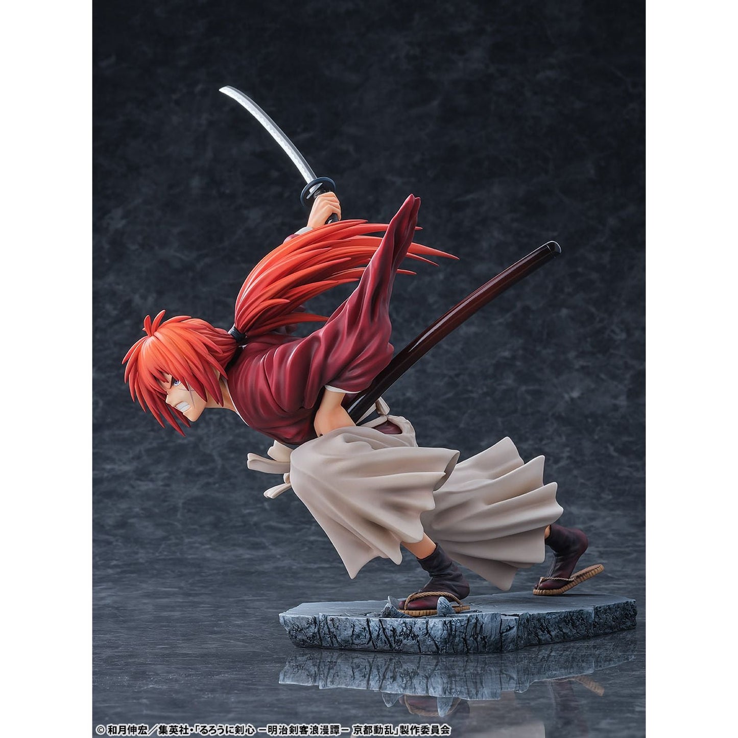 KENSHIN HIMURA AMAKAKERU RYU NO HIRAMEKI VERSION ESTATUA 25 CM RUROUNI KENSHIN