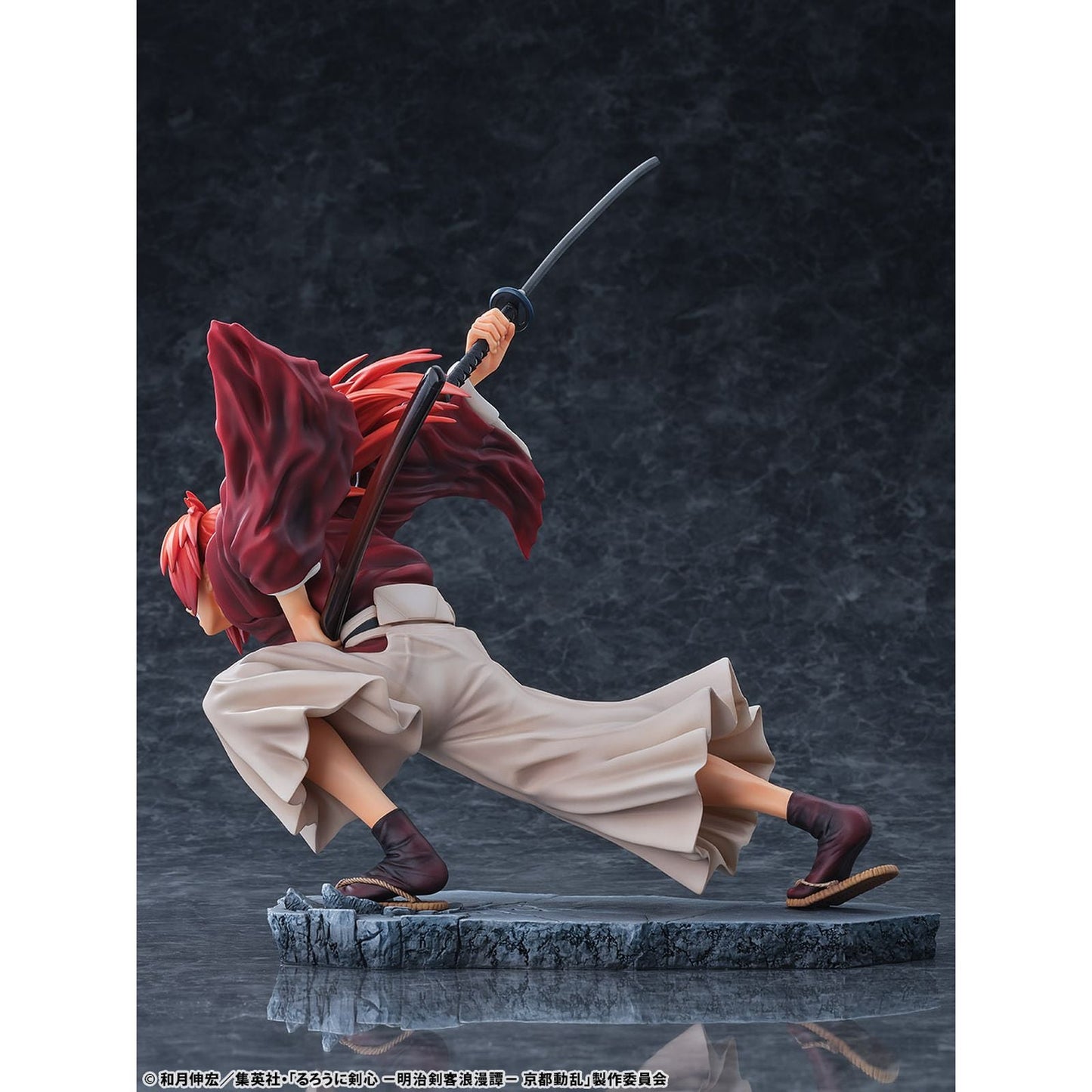 KENSHIN HIMURA AMAKAKERU RYU NO HIRAMEKI VERSION ESTATUA 25 CM RUROUNI KENSHIN