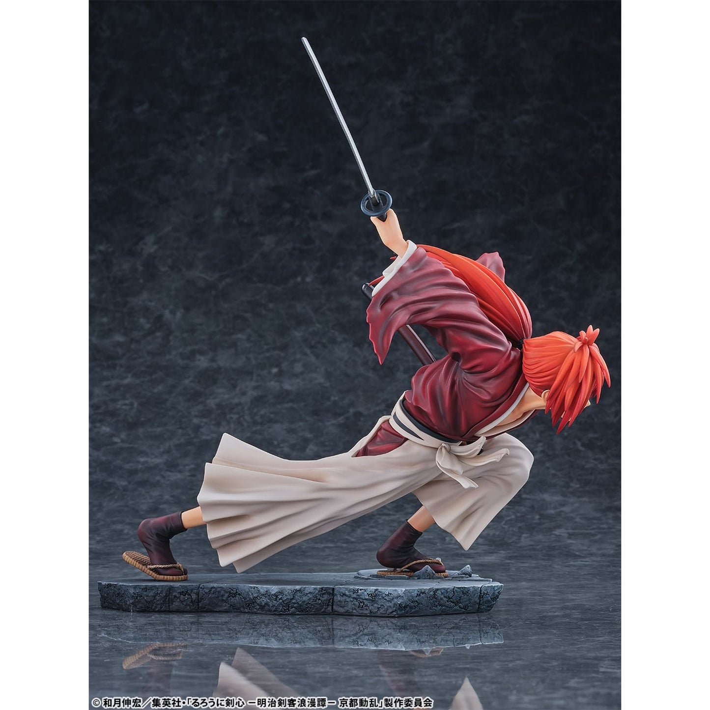 KENSHIN HIMURA AMAKAKERU RYU NO HIRAMEKI VERSION ESTATUA 25 CM RUROUNI KENSHIN