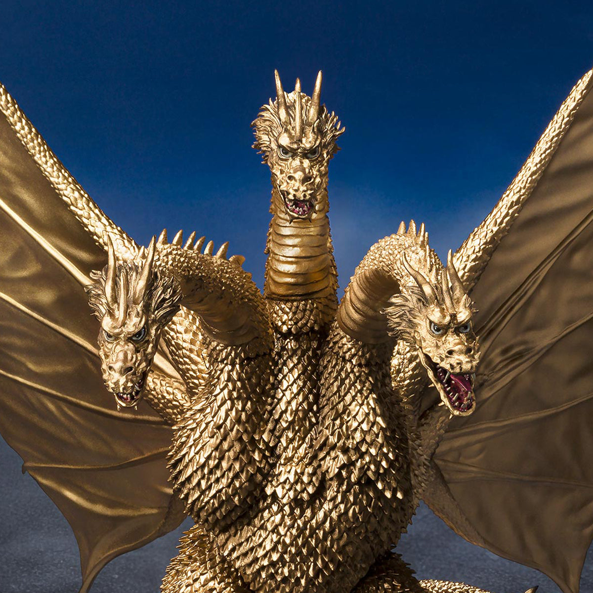 KING GHIDORAH 1972 FIGURA 25 CM GODZILLA VS GIGAN S.H. MONSTERARTS COLLECTORS SHOP