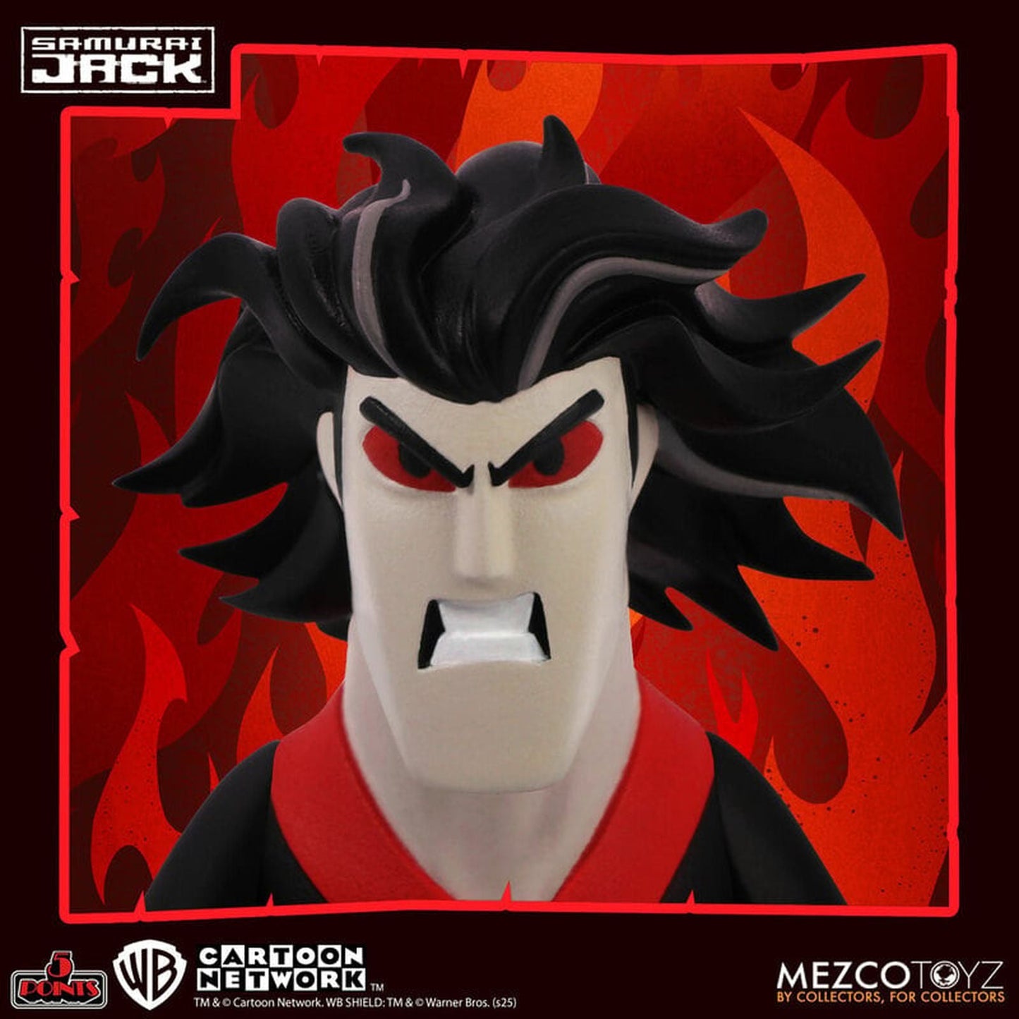 MAD JACK FIGURA 9,5 CM SAMURAI JACK 5 POINTS