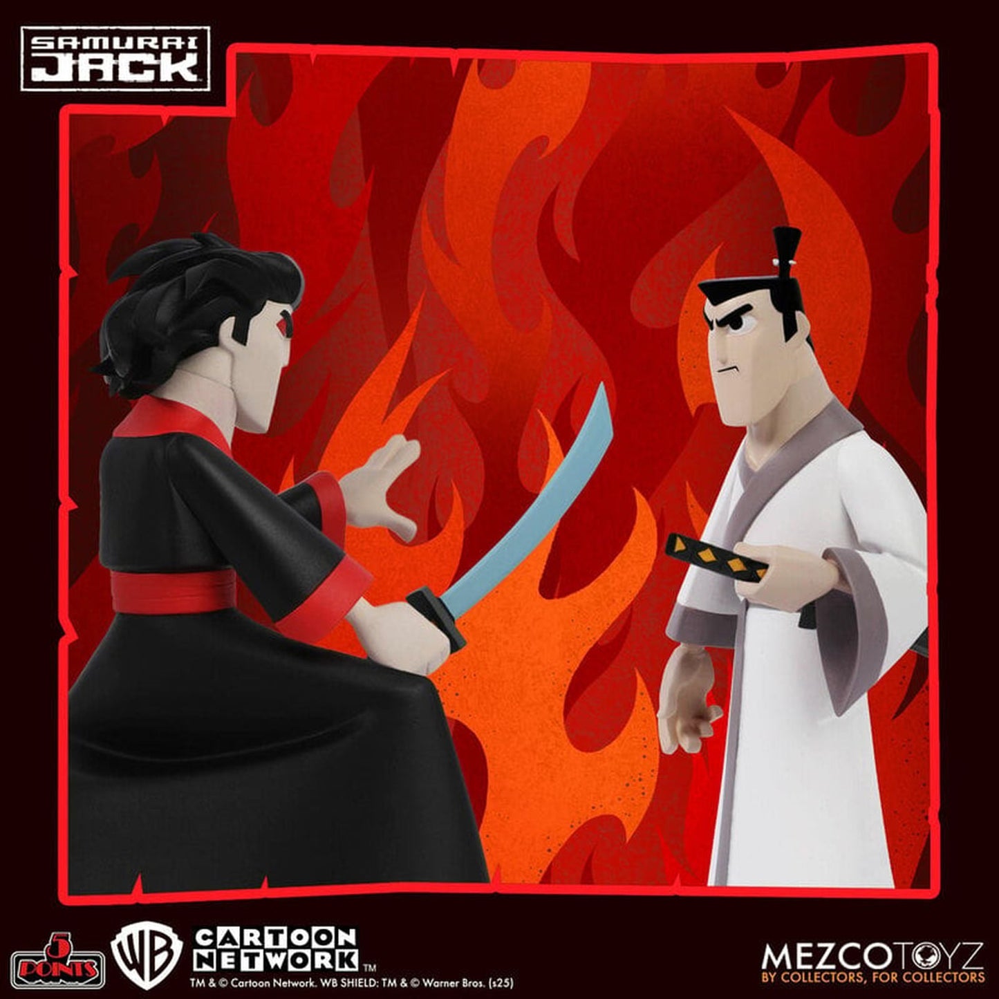 MAD JACK FIGURA 9,5 CM SAMURAI JACK 5 POINTS