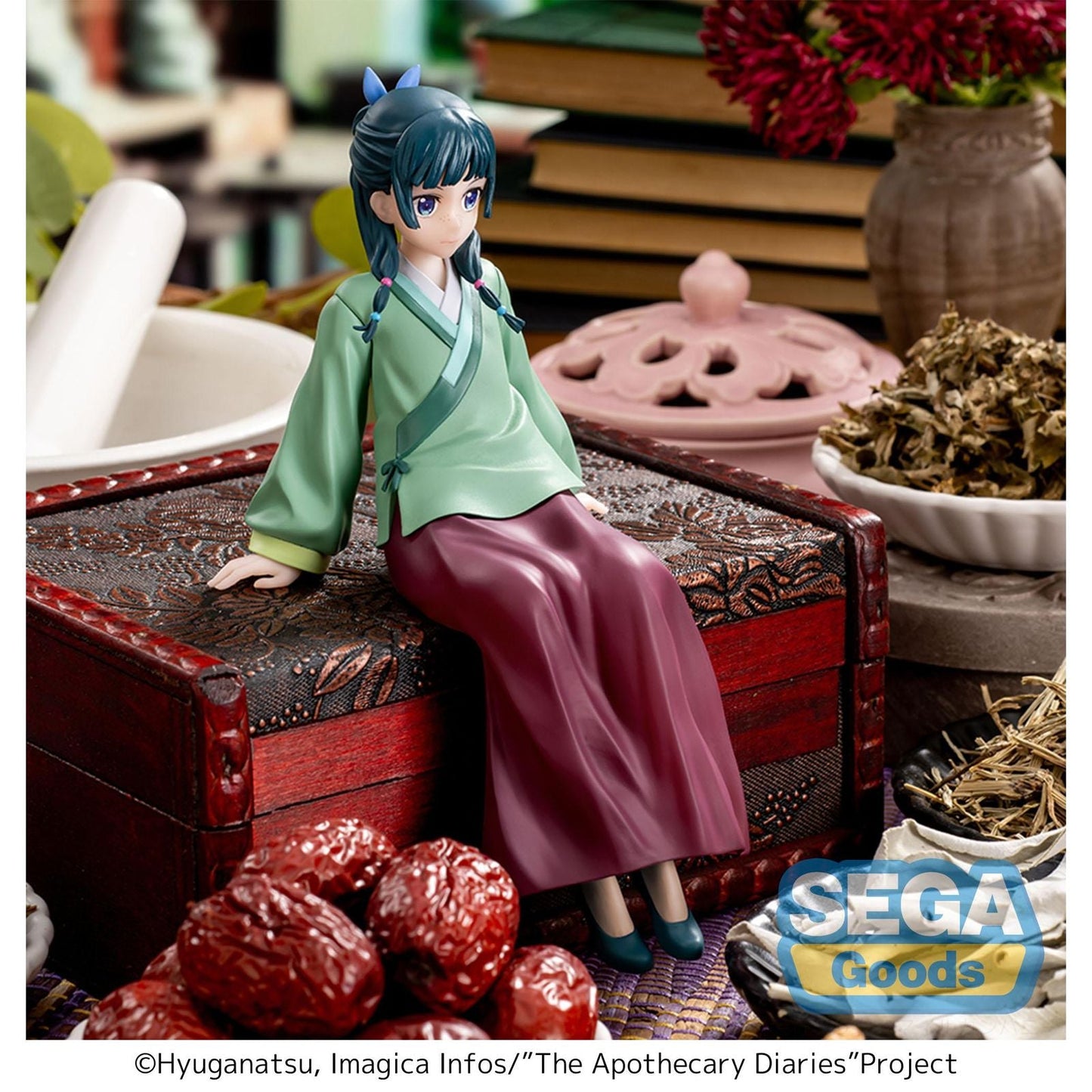MAOMAO FIGURA 14 CM THE APOTHECARY DIARIES PM PERCHING