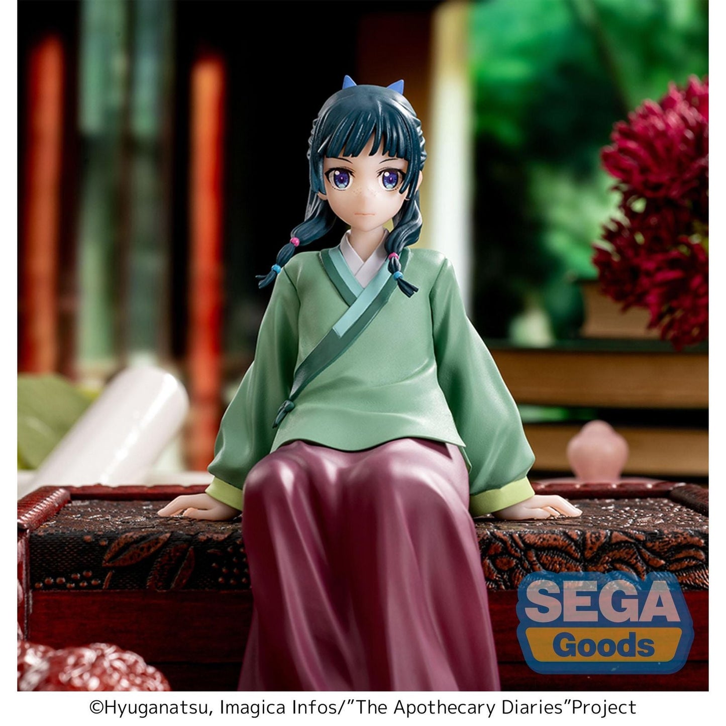 MAOMAO FIGURA 14 CM THE APOTHECARY DIARIES PM PERCHING