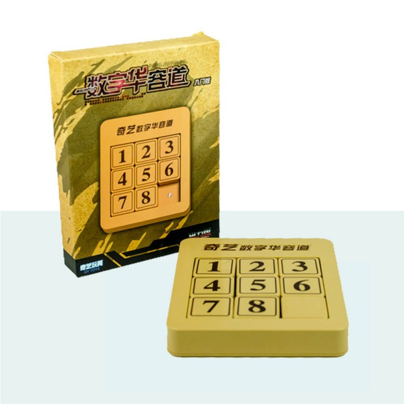JUEGO DE INGENIO QIYI SLICE MINI KLOTSKI NUMERICO MAGNETICO - Z POP Toys