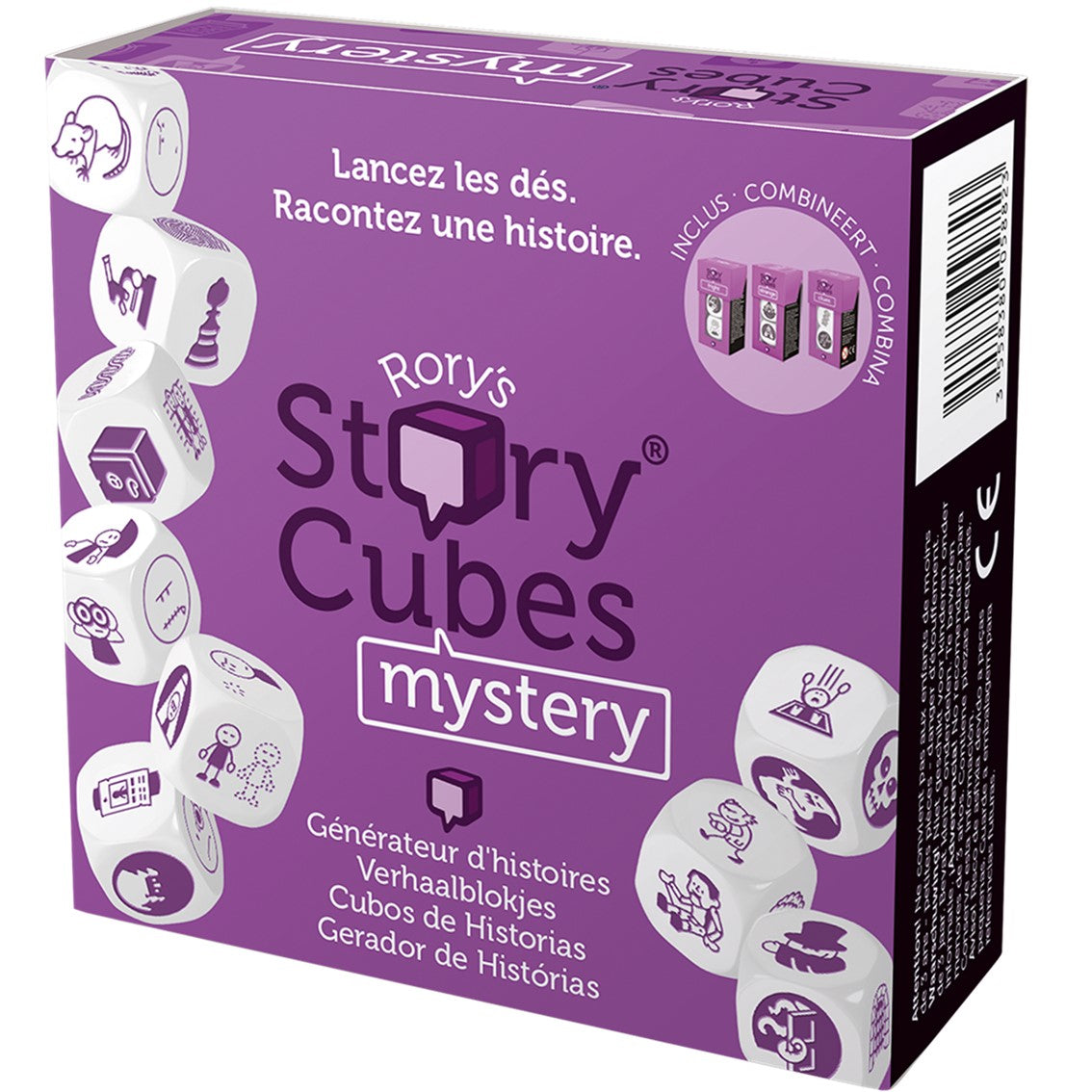 JUEGO DE MESA ASMODEE STORY CUBES MYSTERY PEGI 8