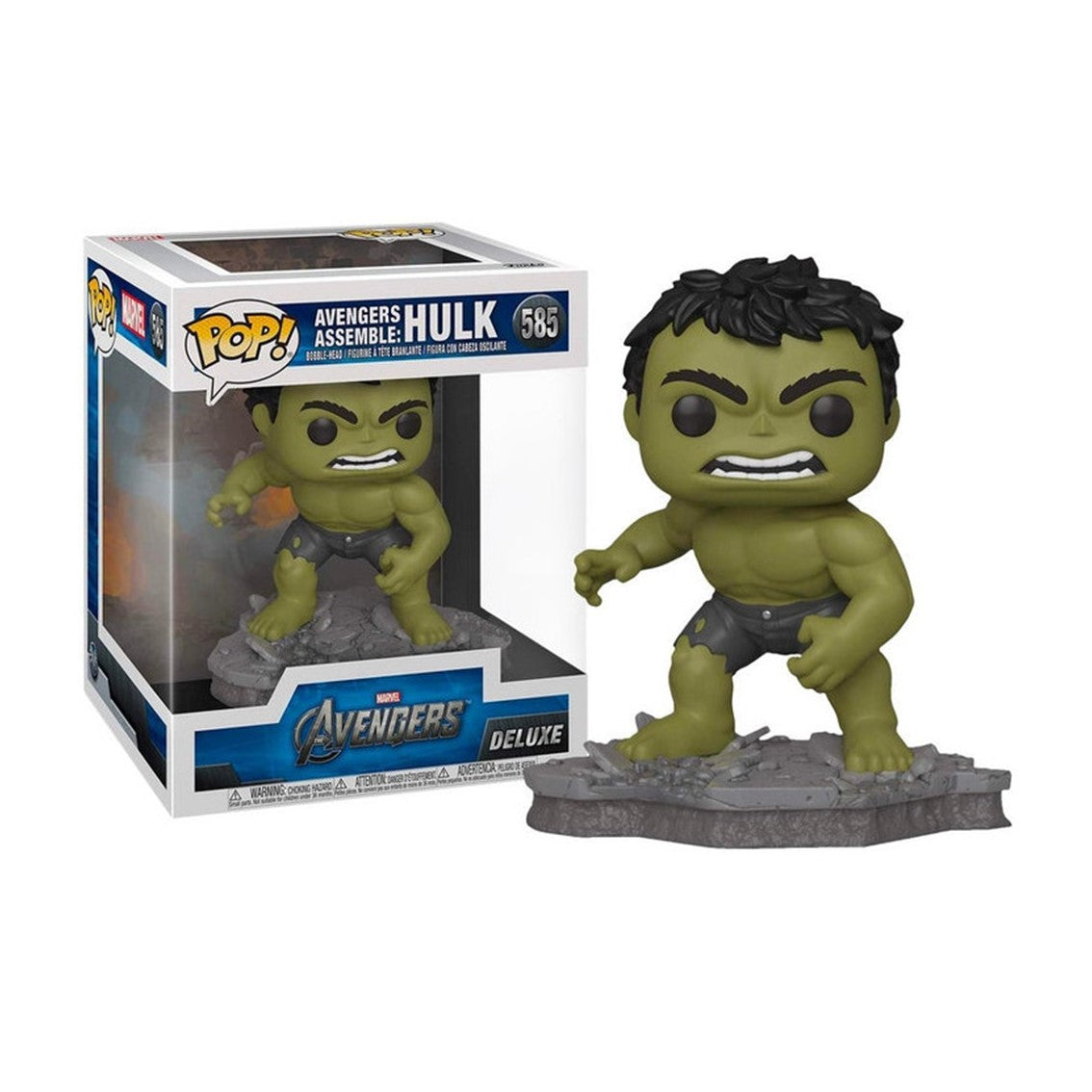 FUNKO POP DELUXE MARVEL LOS VENGADORES AVENGERS HULK ASSEMBLE 45634