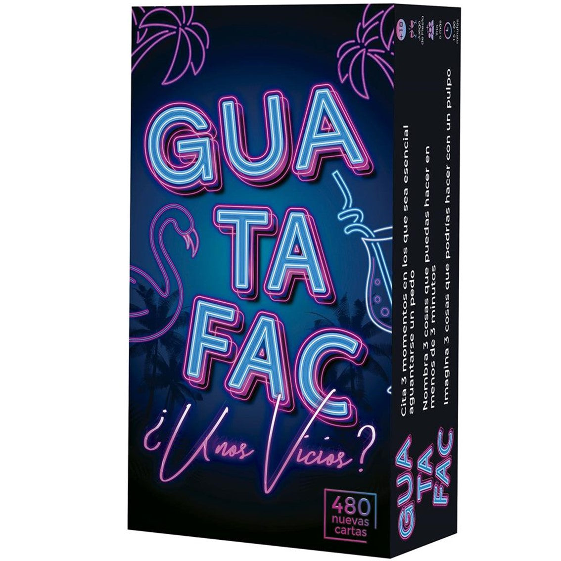 JUEGO DE MESA ASMODEE GUATAFAC ¿UNOS VICIOS? PEGI 16