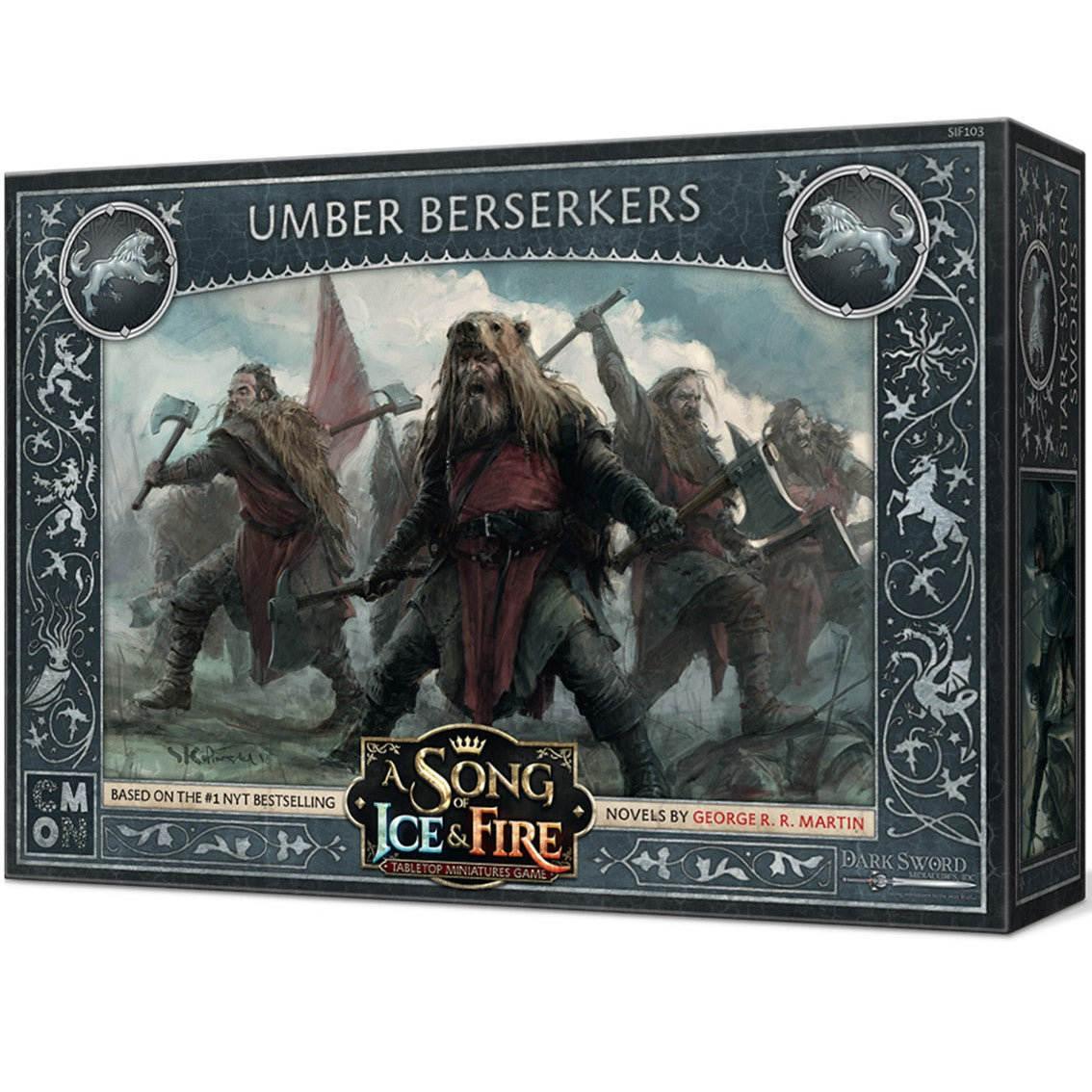 JUEGO DE MESA ASMODEE CANCION DE HIELO Y FUEGO: BERSERKERS UMBER PEGI 14 - Z POP Toys