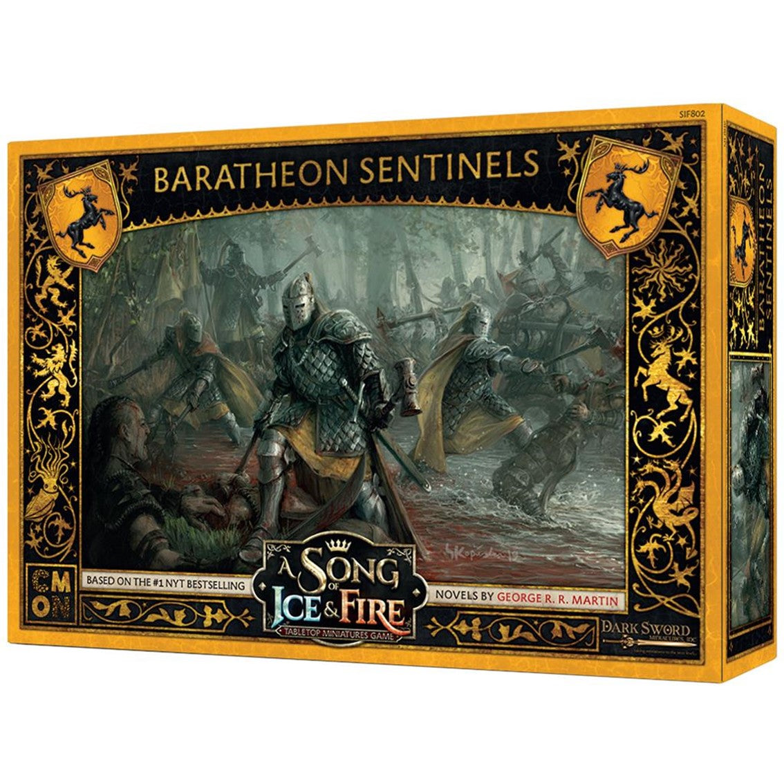 JUEGO DE MESA ASMODEE CANCION DE HIELO Y FUEGO: CENTINELAS BARATHEON PEGI 14