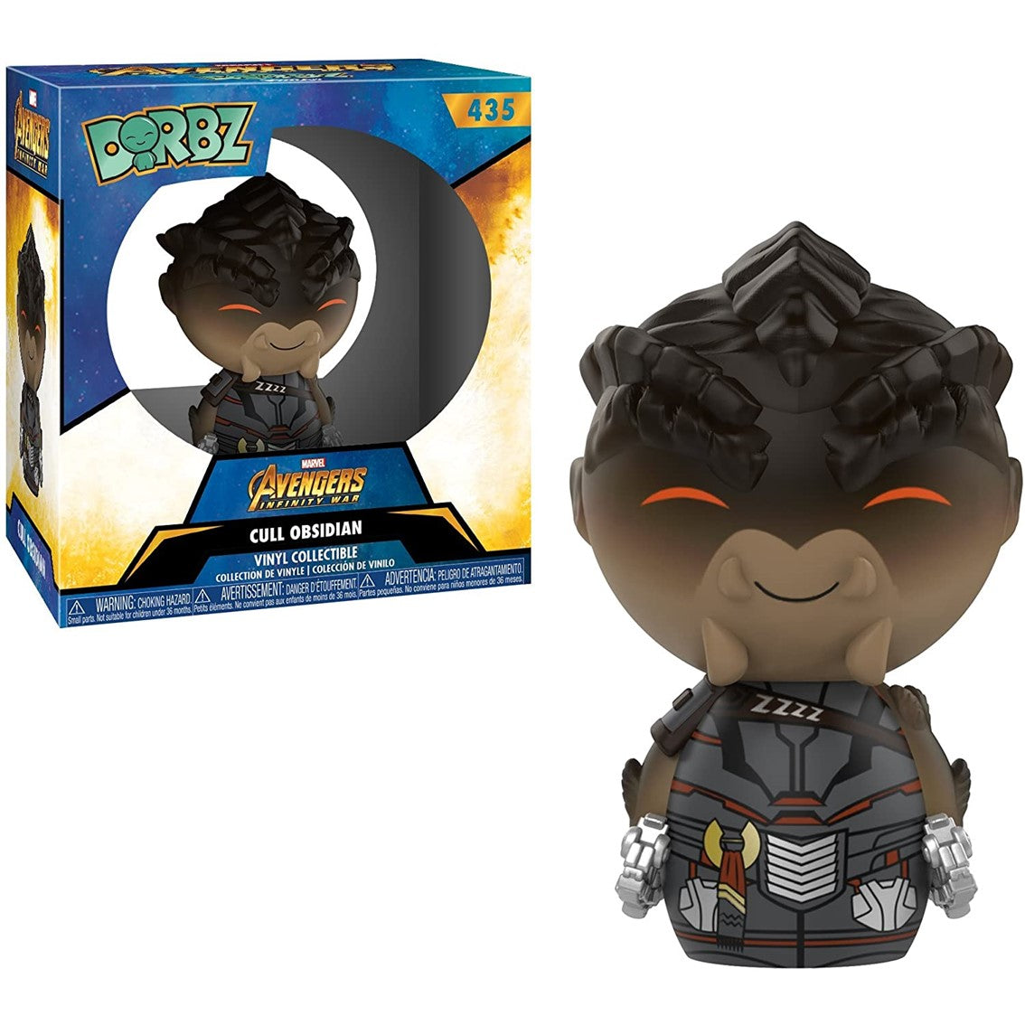 FUNKO DORBZ MARVEL AVENGERS INFINITY WAR CULL OBSIDIAN - Z POP Toys